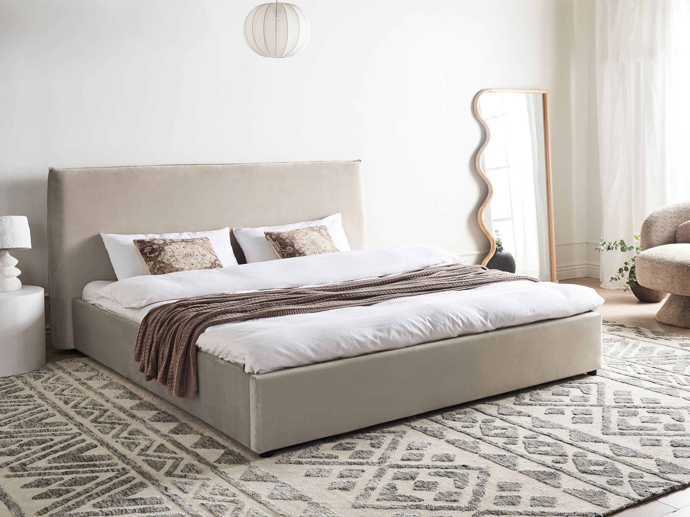 Krevet Berwyn 2868 (Taupe)
