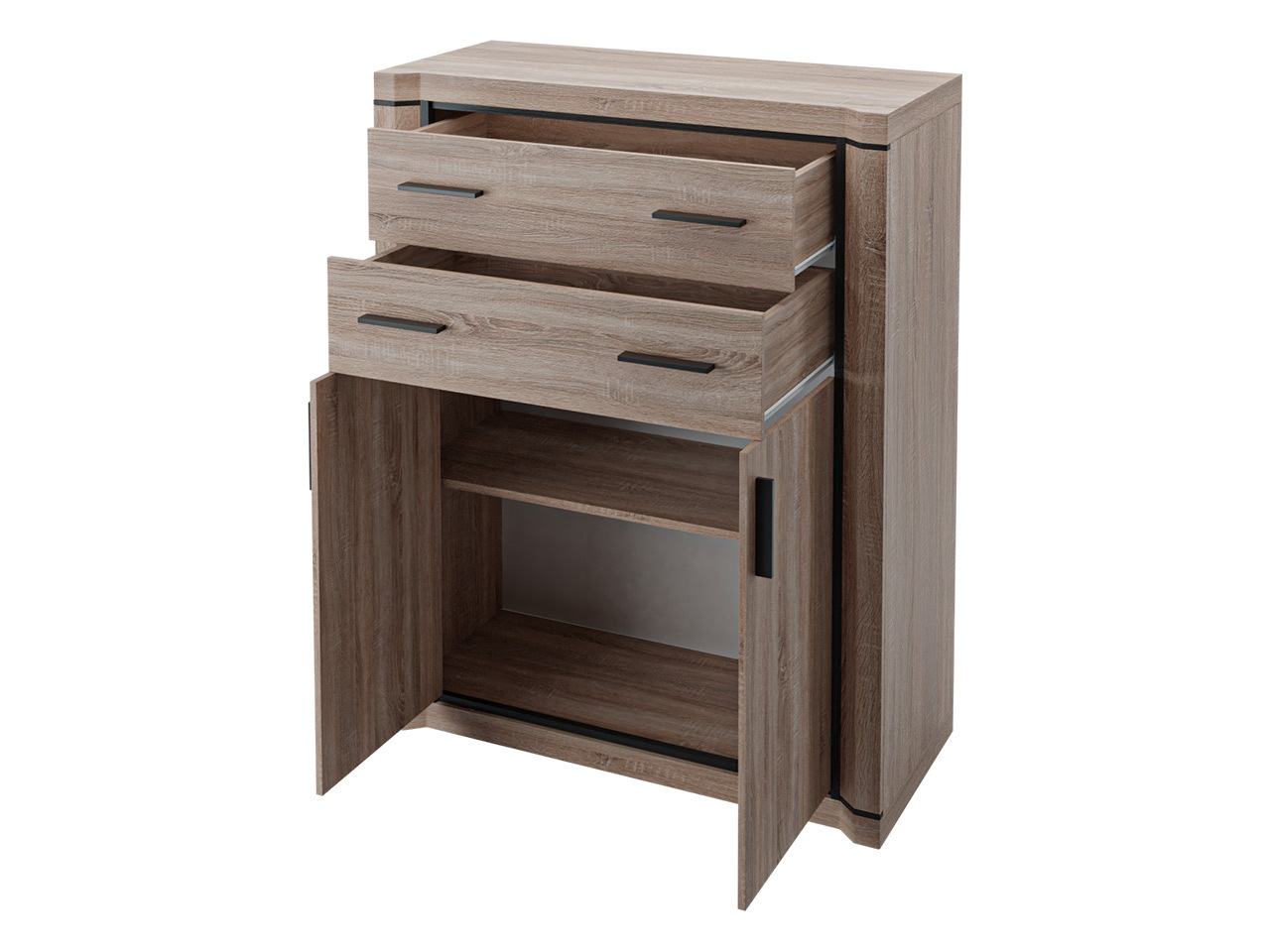 Set za dnevnu sobu Lorelie 124 (Trufel hrast)