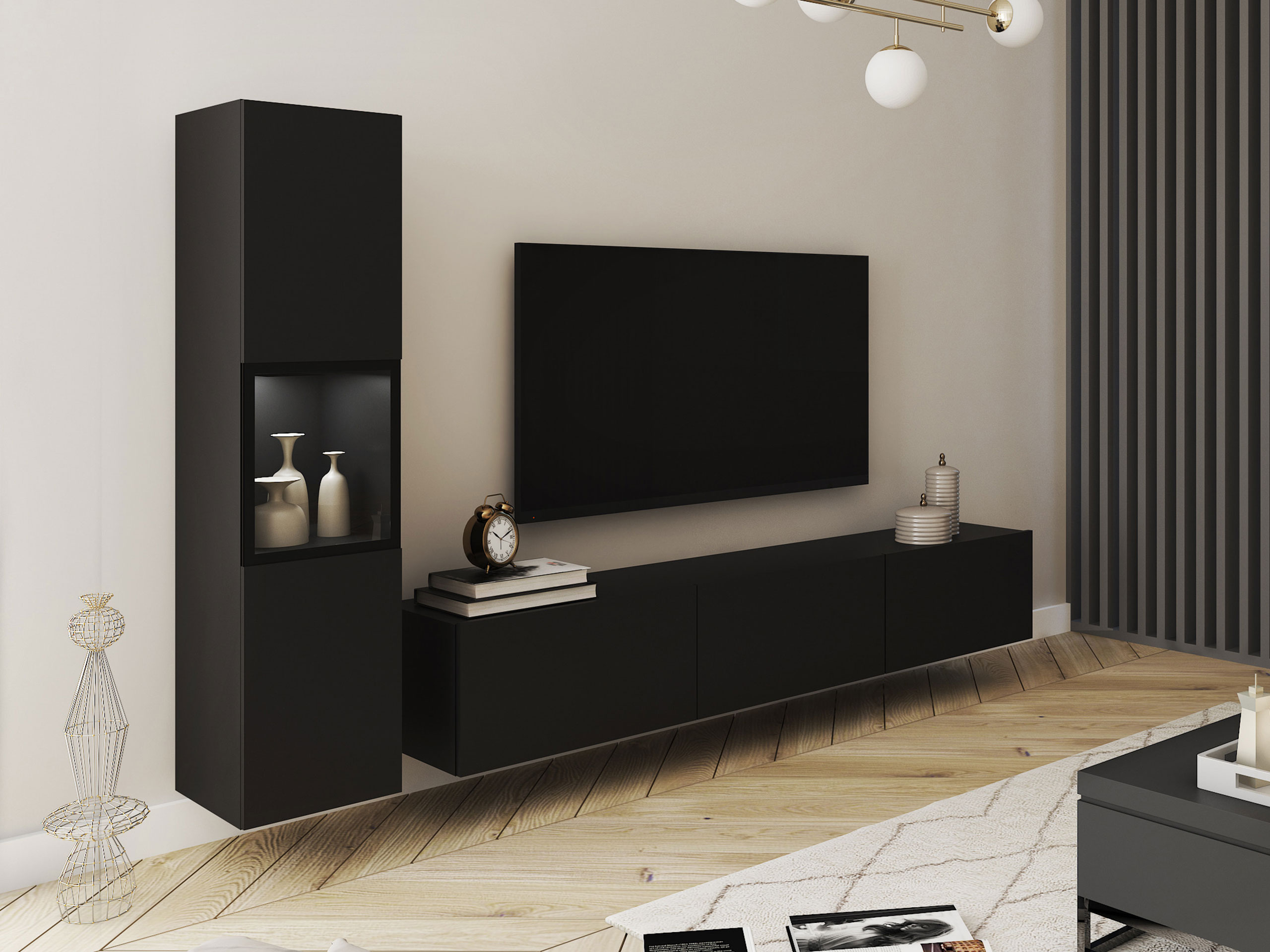 Set za dnevnu sobu Sarasota 192 (Grafit)