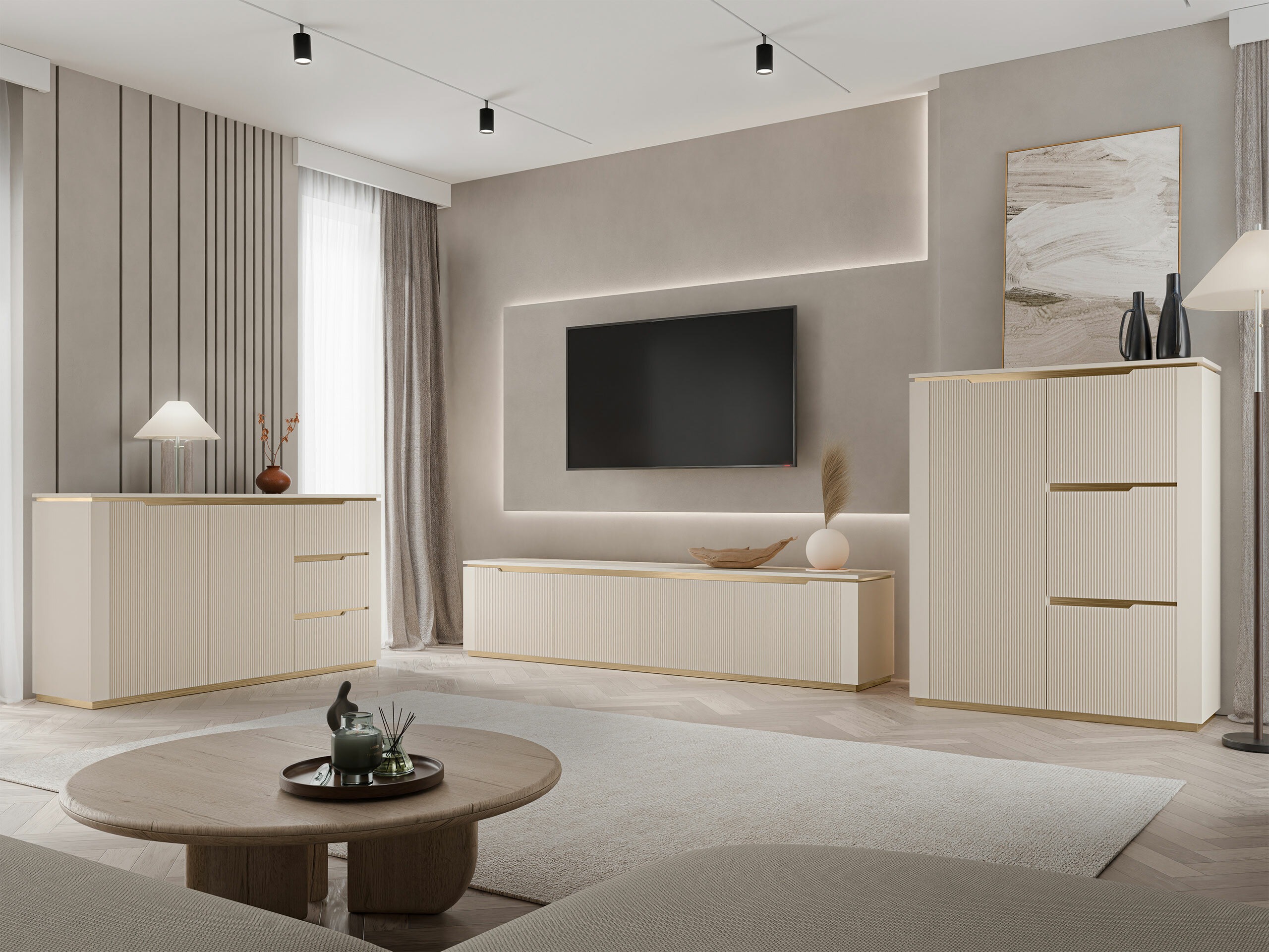 TV komoda Comfivo Elivelo 102