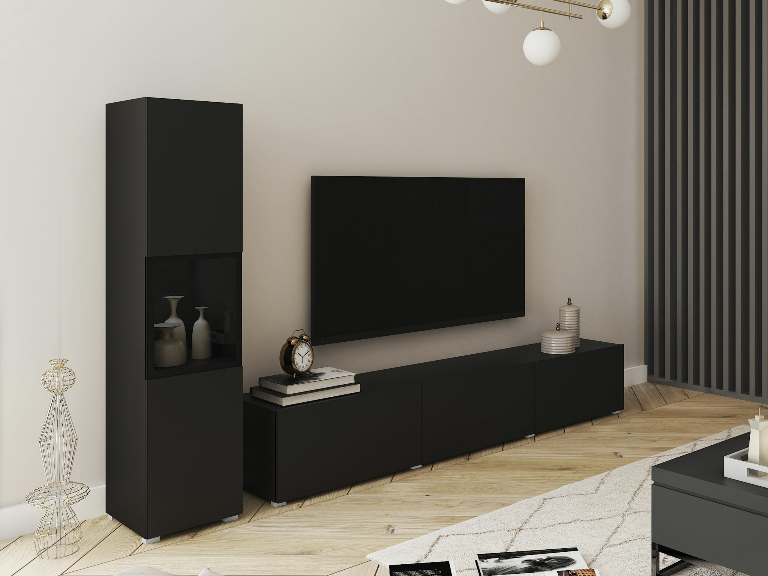 Set za dnevnu sobu Sarasota 192 (Grafit)