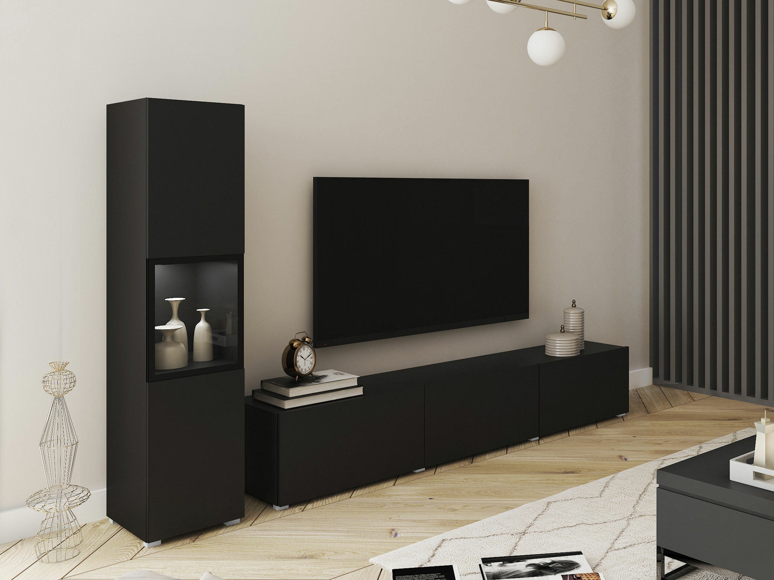 Set za dnevnu sobu Sarasota 192 (Grafit)