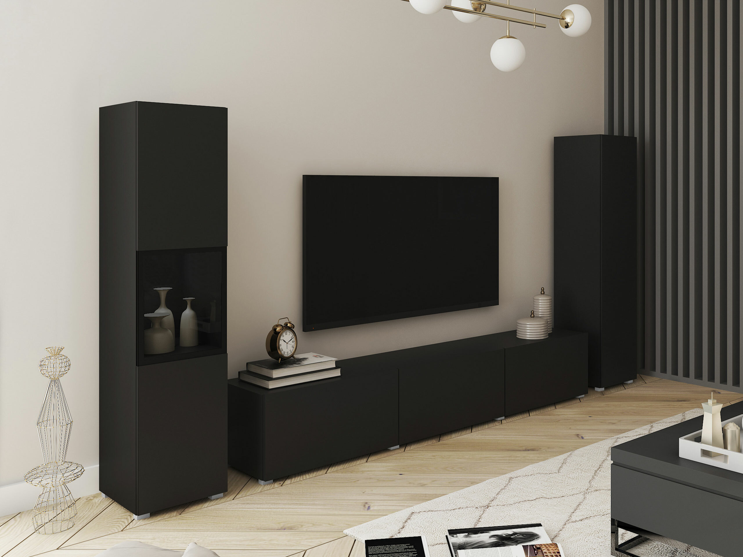 Set za dnevnu sobu Sarasota 193 (Grafit)