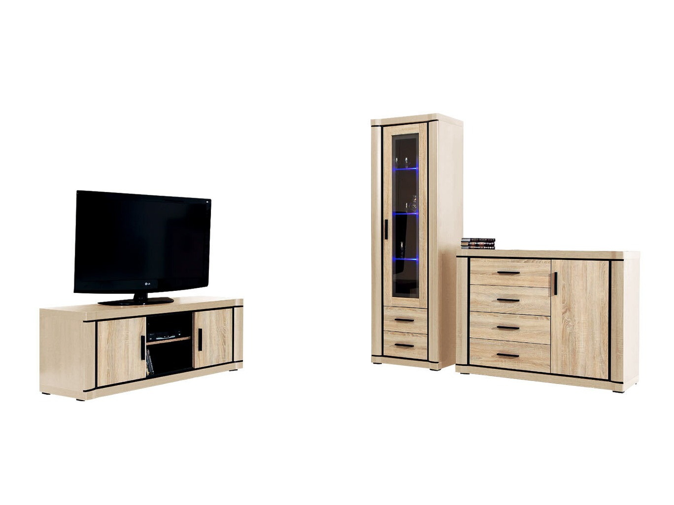 Set za dnevnu sobu Lorelie 122 (Sonoma hrast)