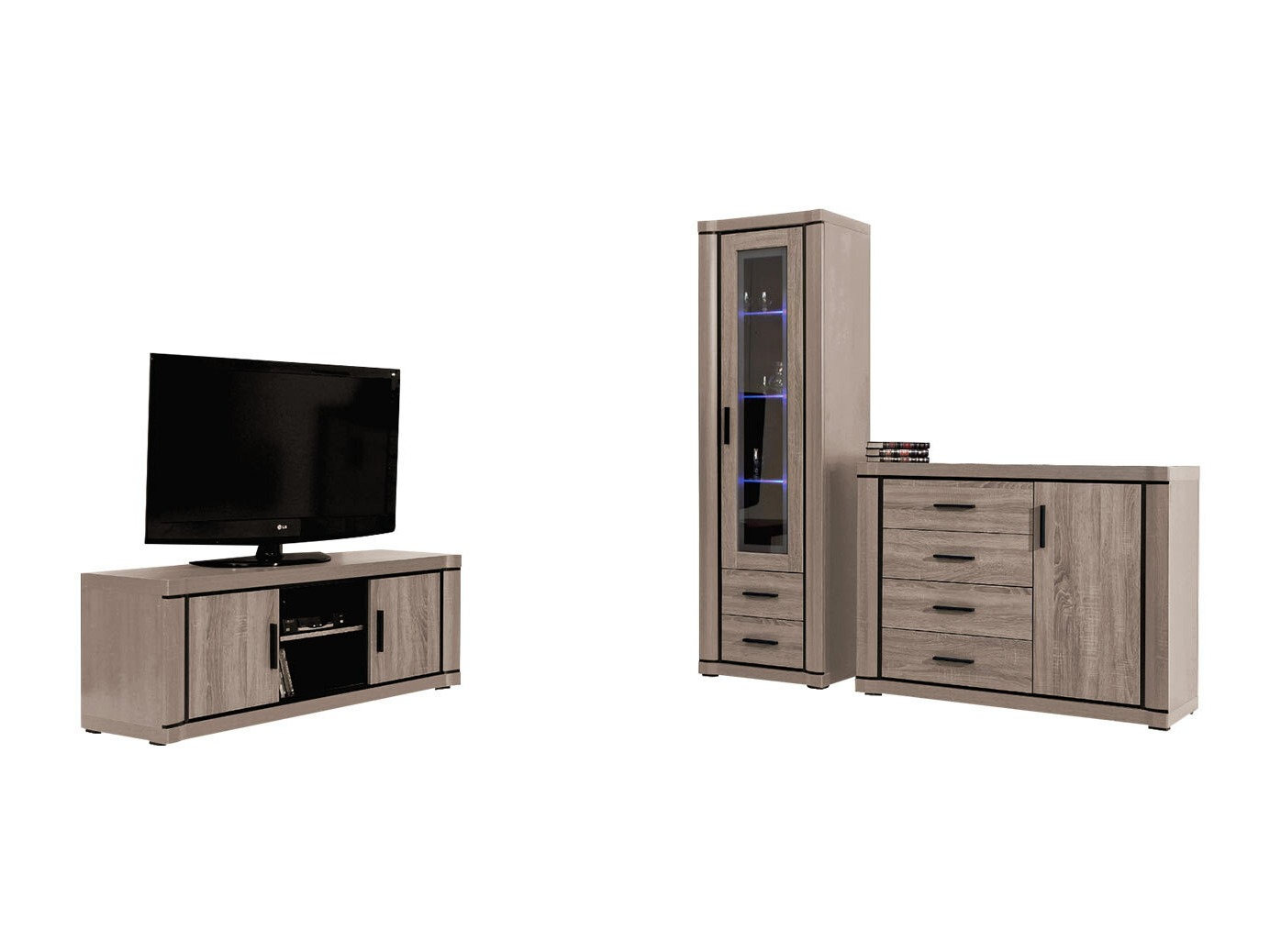 Set za dnevnu sobu Lorelie 122 (Trufel hrast)