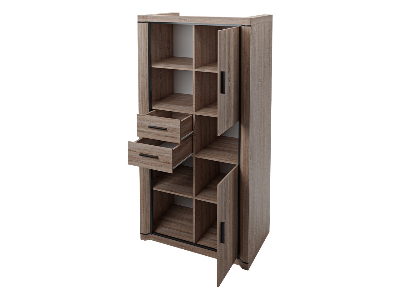 Set za dnevnu sobu Lorelie 124 (Sonoma hrast)