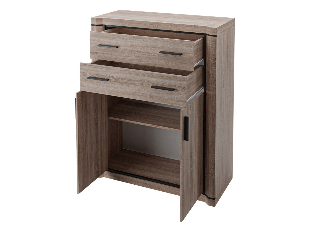 Set za dnevnu sobu Lorelie 124 (Sonoma hrast)