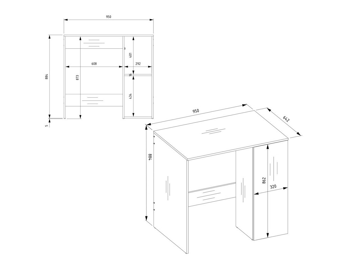Samostojeći kupatilski ormarić Balelbo 109