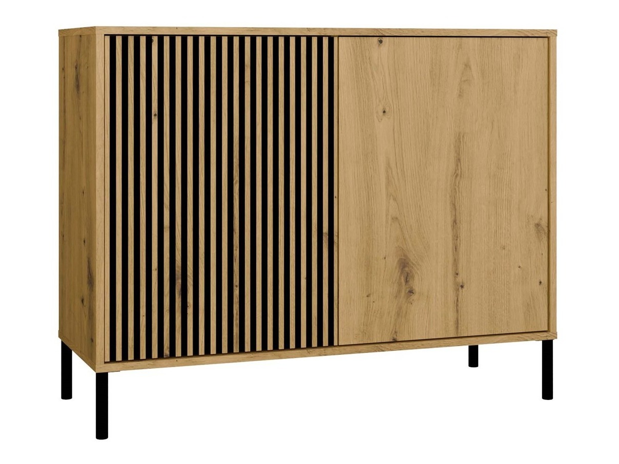 Ormarić Orlsone 109 (Artisan hrast + Crno)