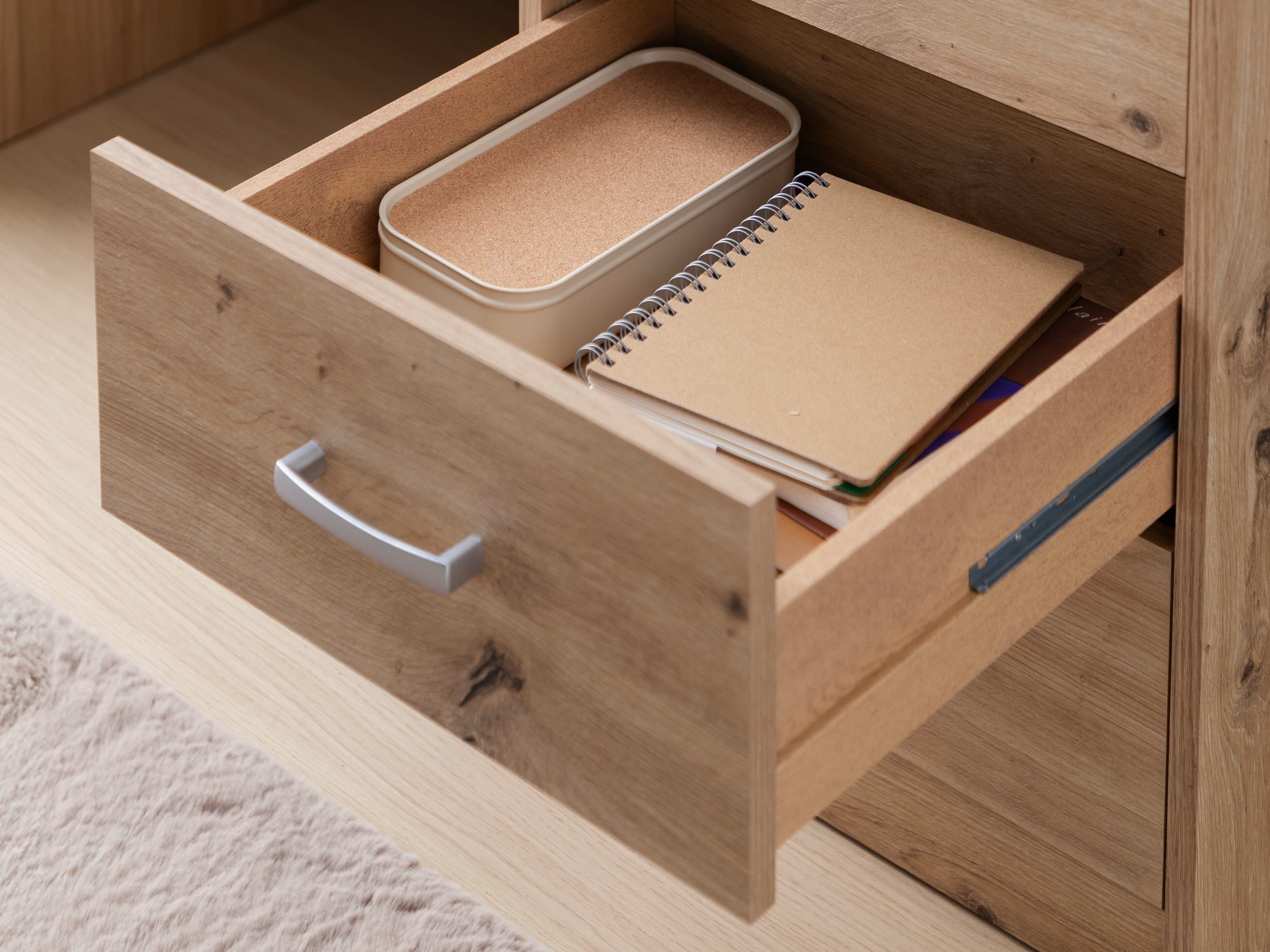 Kancelarijski sto Ontario 204 (Zanatski hrast)