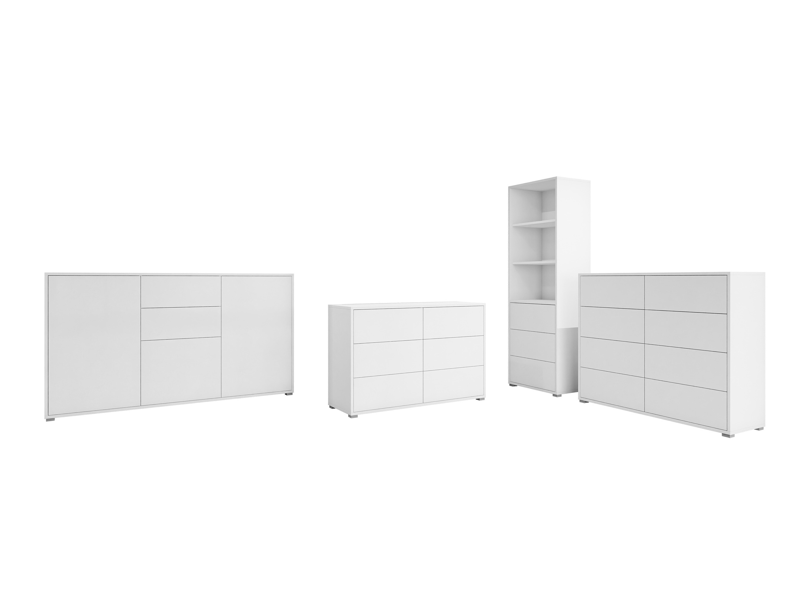 Set za dnevnu sobu Comfivo Fersoe 108 (Belo)