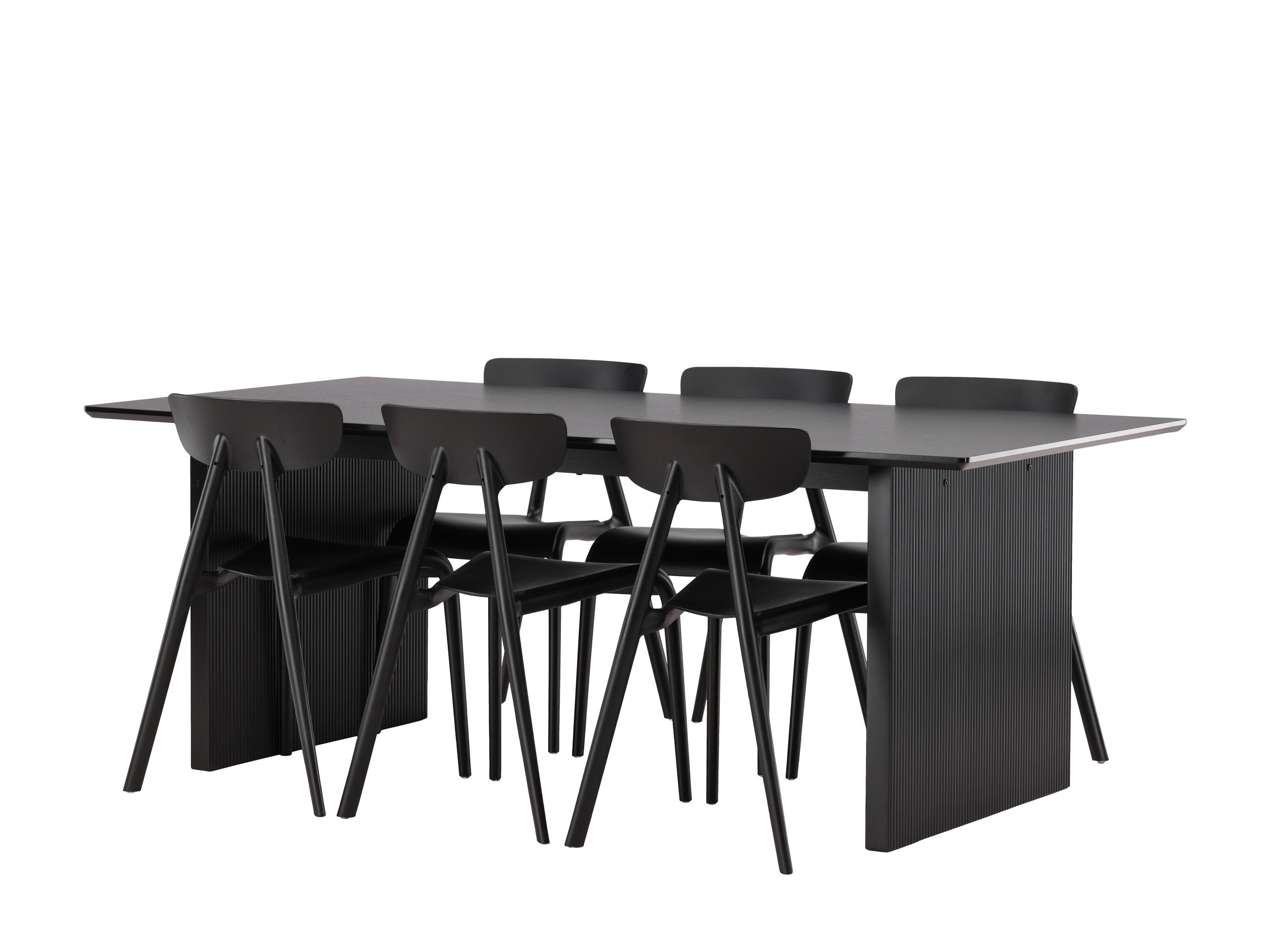 Trpezarijski set Dallas 4993 (Crno)