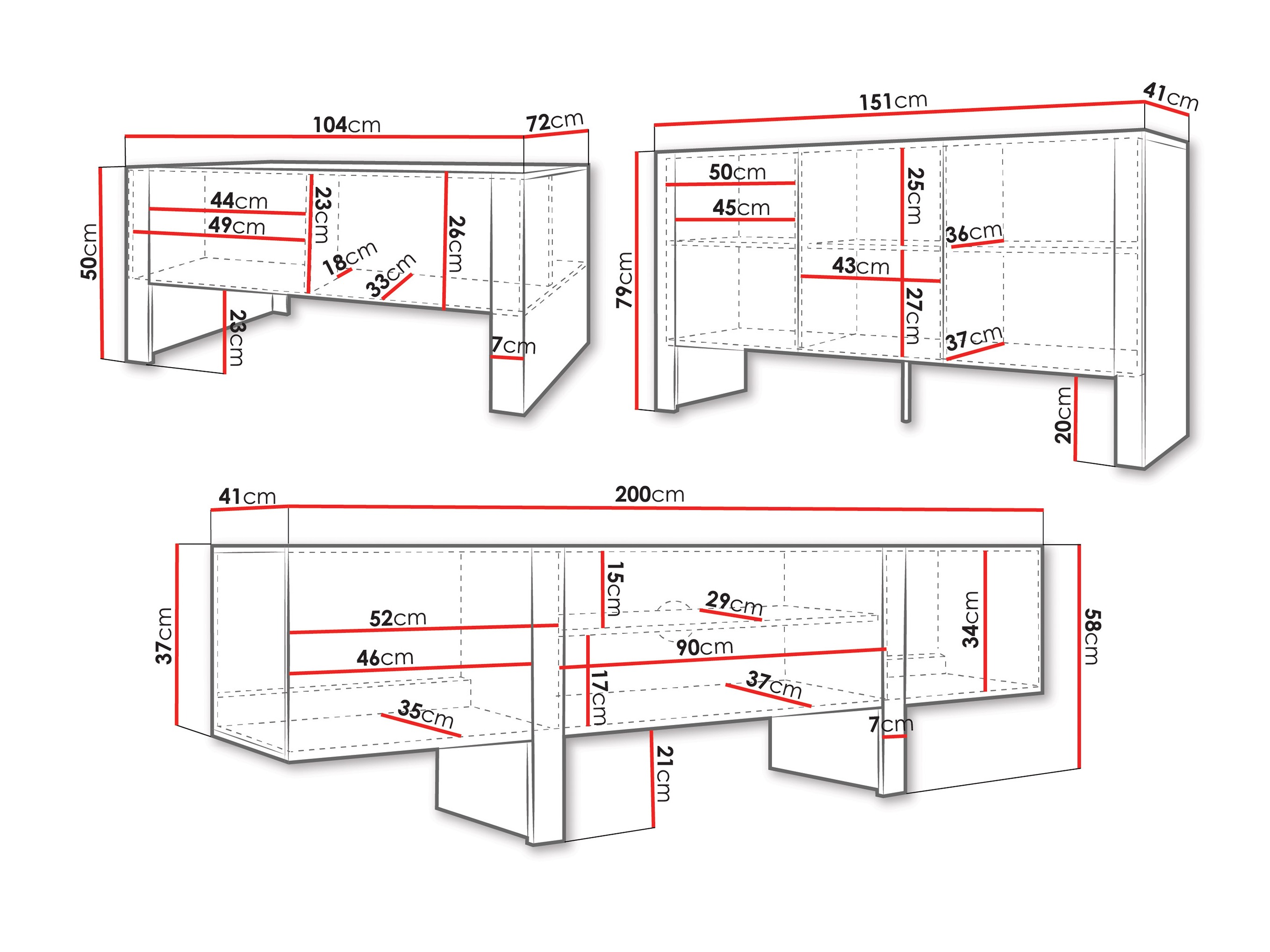 Set za dnevnu sobu Sorfloi 104
