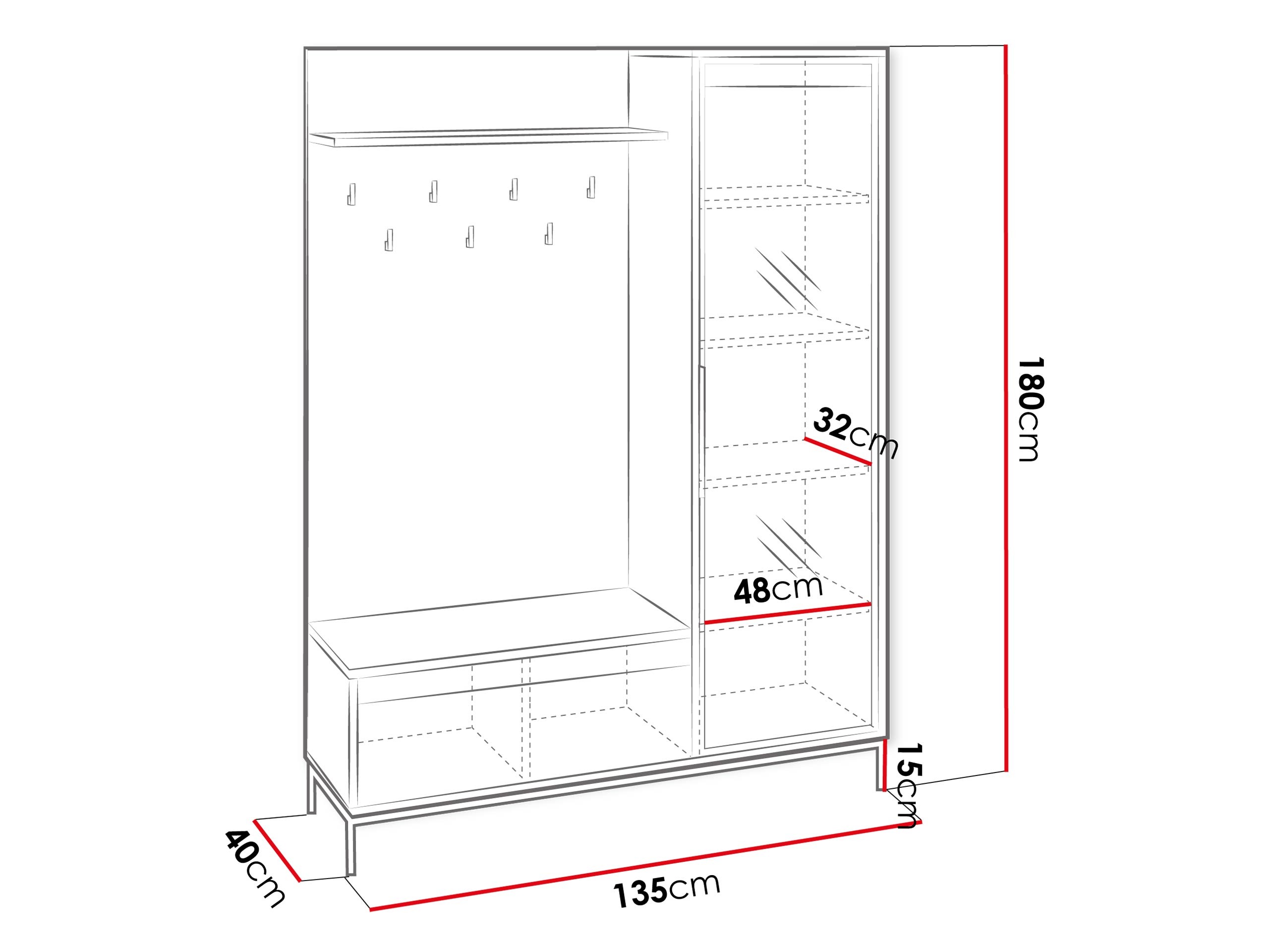 Set za hodnik Comfivo Delruva (Kašmir)