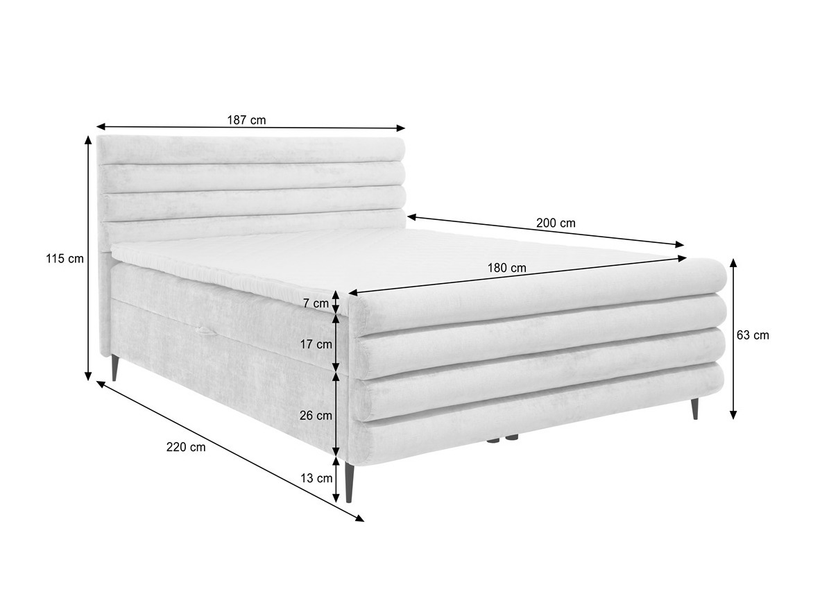 Boxspring krevet Margate 134 (Clara 215.08)