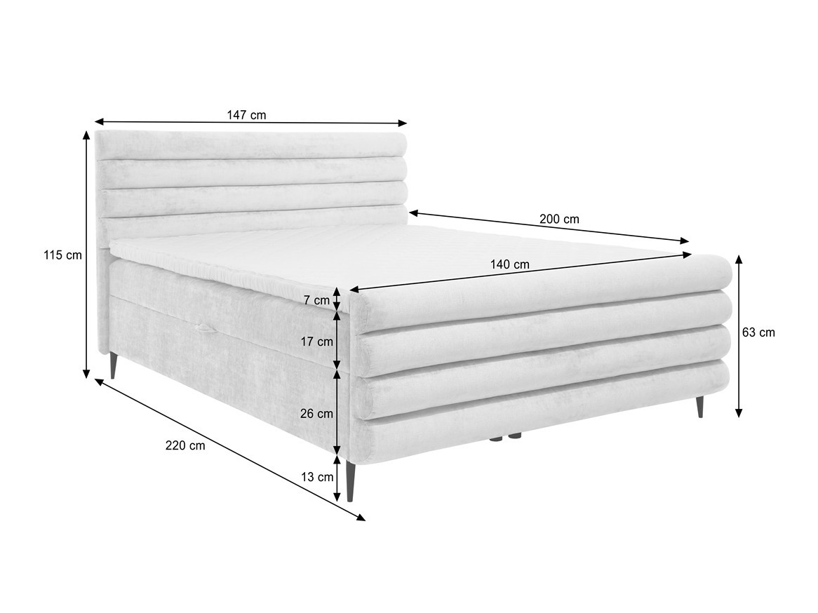 Boxspring krevet Margate 134 (Clara 215.19)