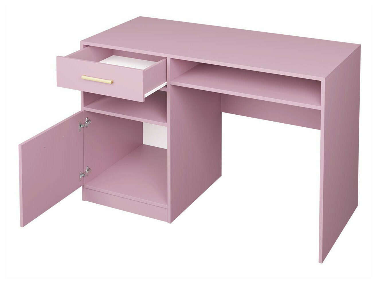 Kancelarijski sto Rosa (Ljubičasta + Zlatna)