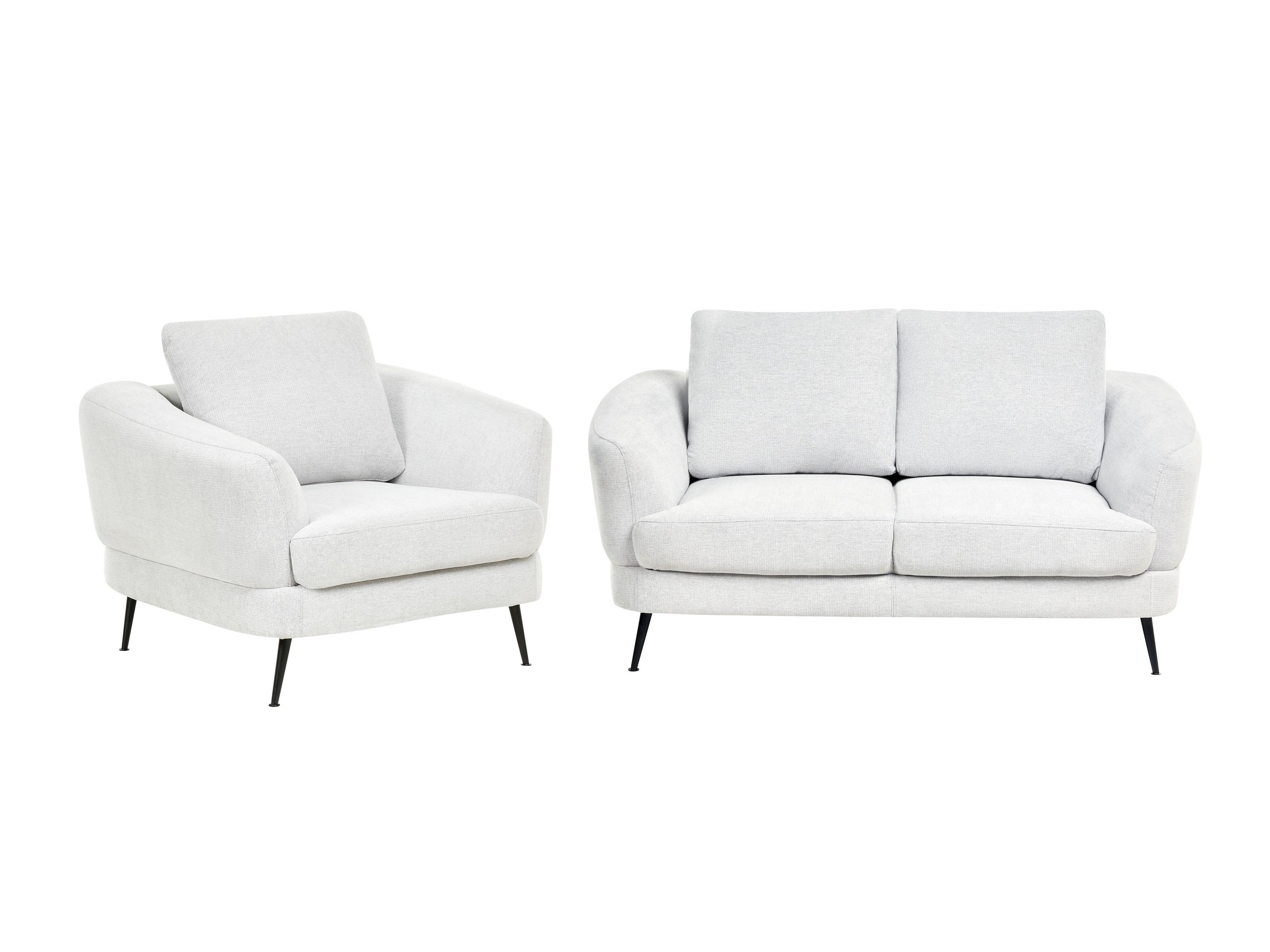 Set tapaciranog nameštaja Berwyn 2902 (Belo)