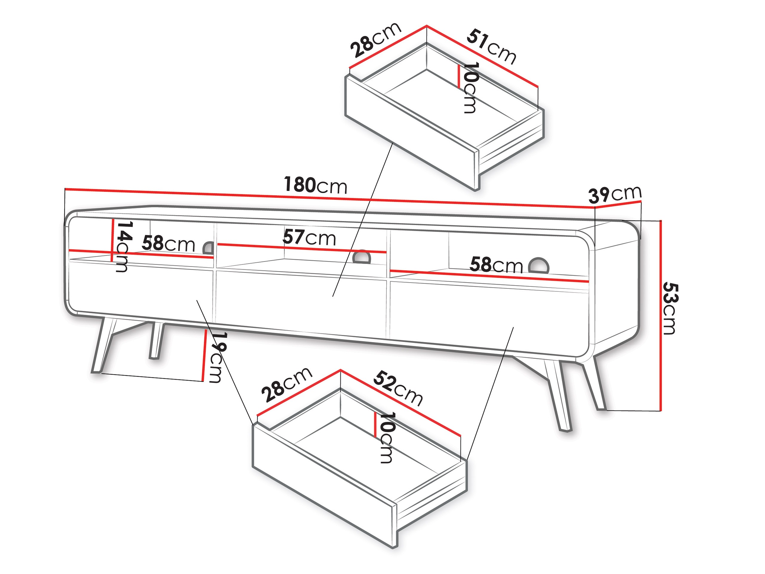 TV komoda Talsalo 103
