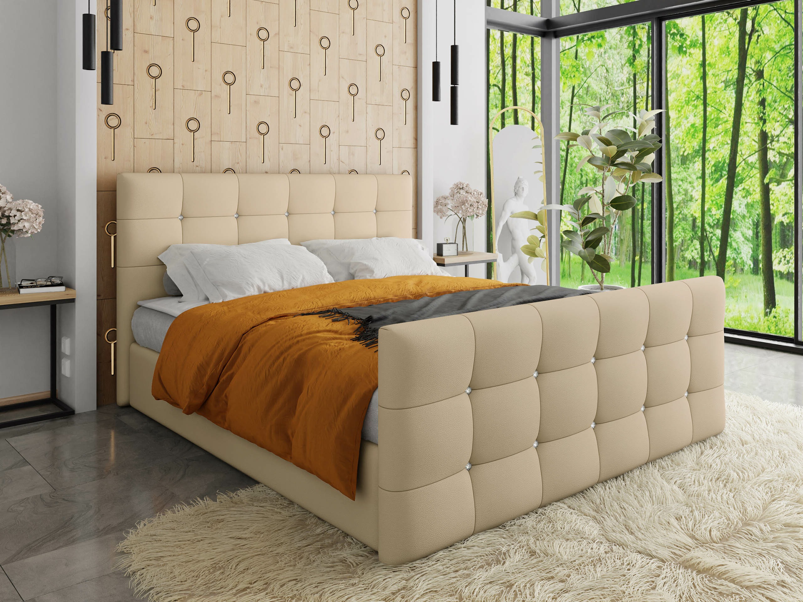 Boxspring krevet Memphis 113 (Soft 001)