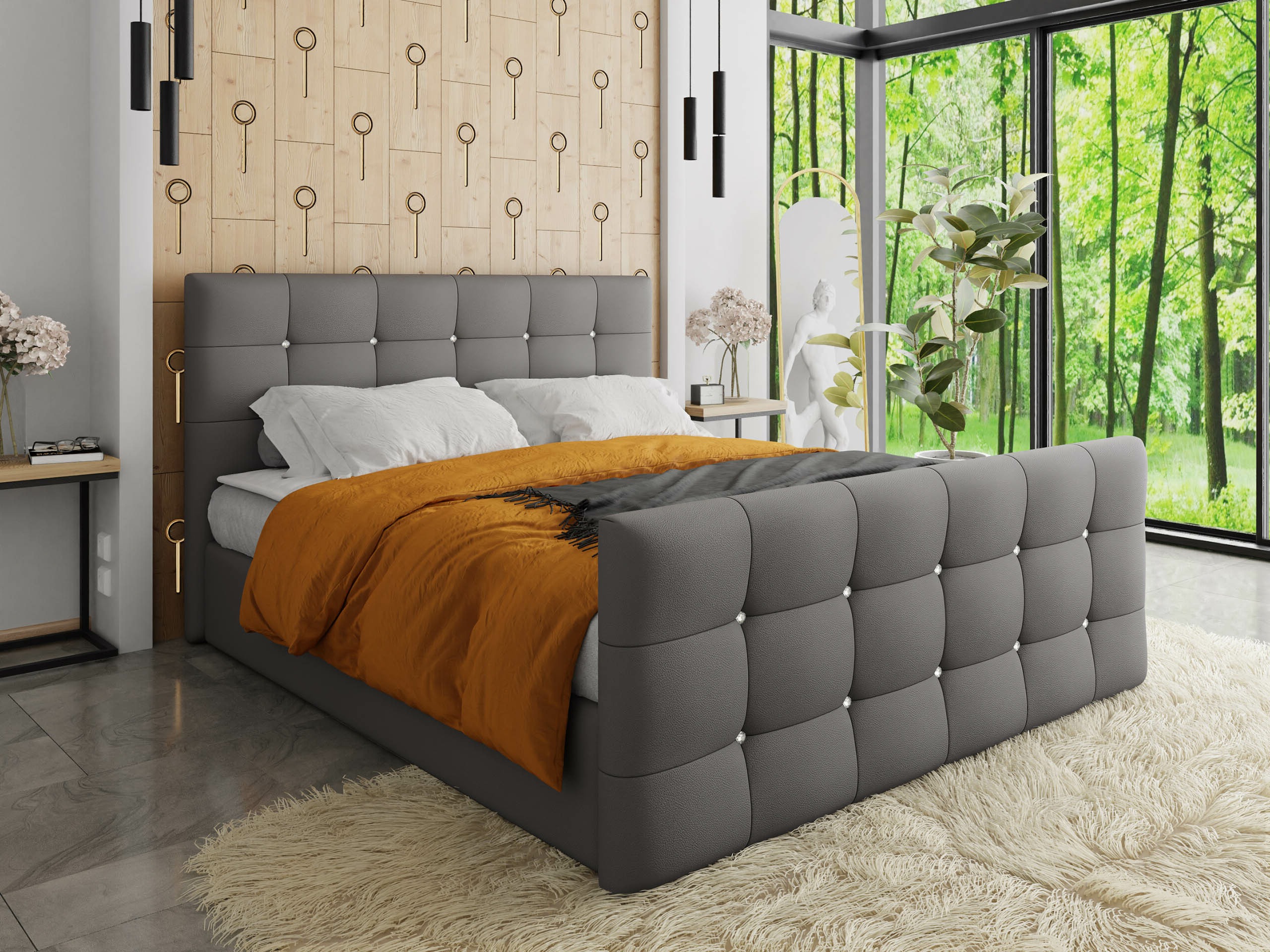 Boxspring krevet Memphis 113 (Soft 029)