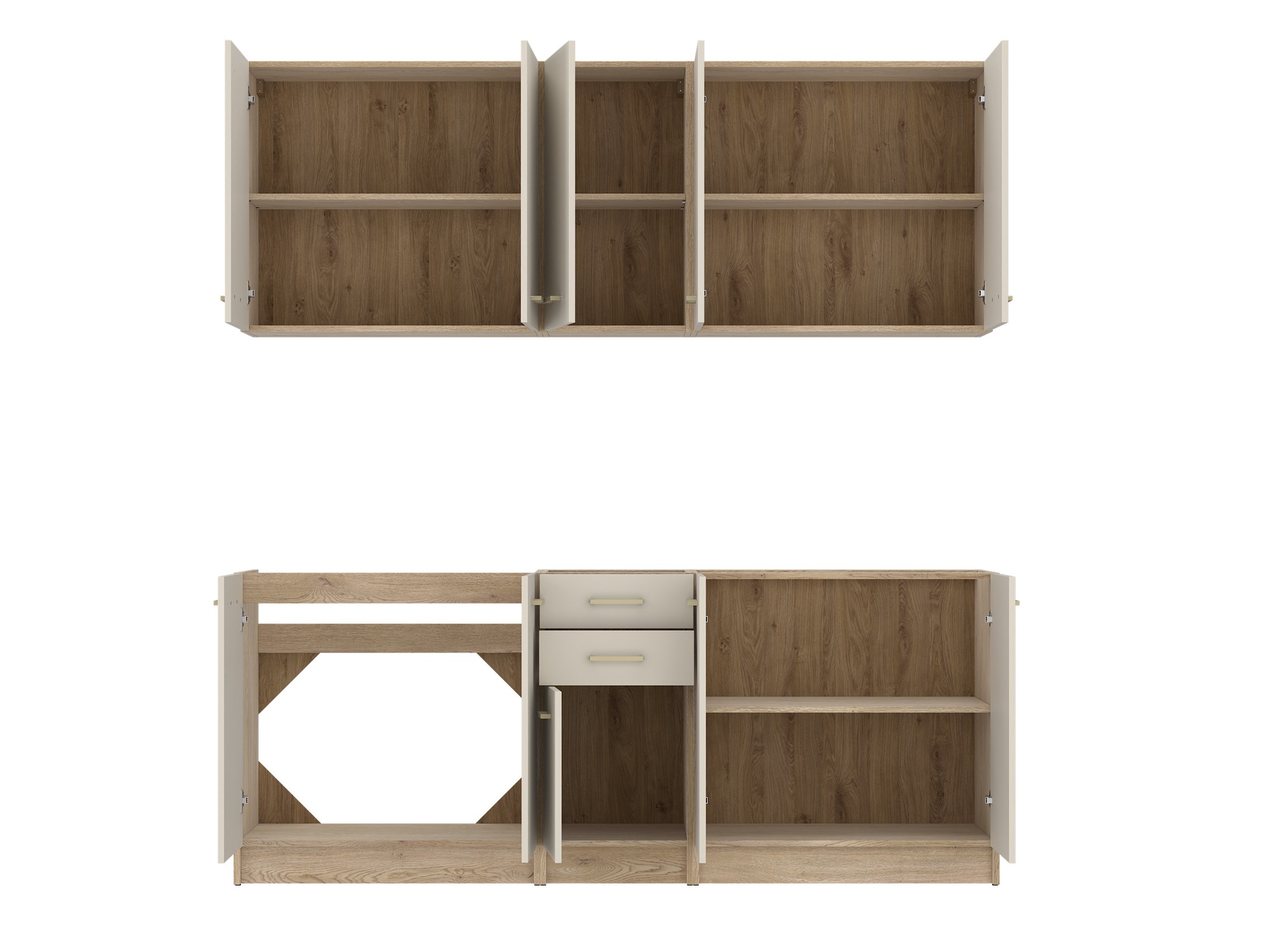 Modularni kuhinjski set Quti 122