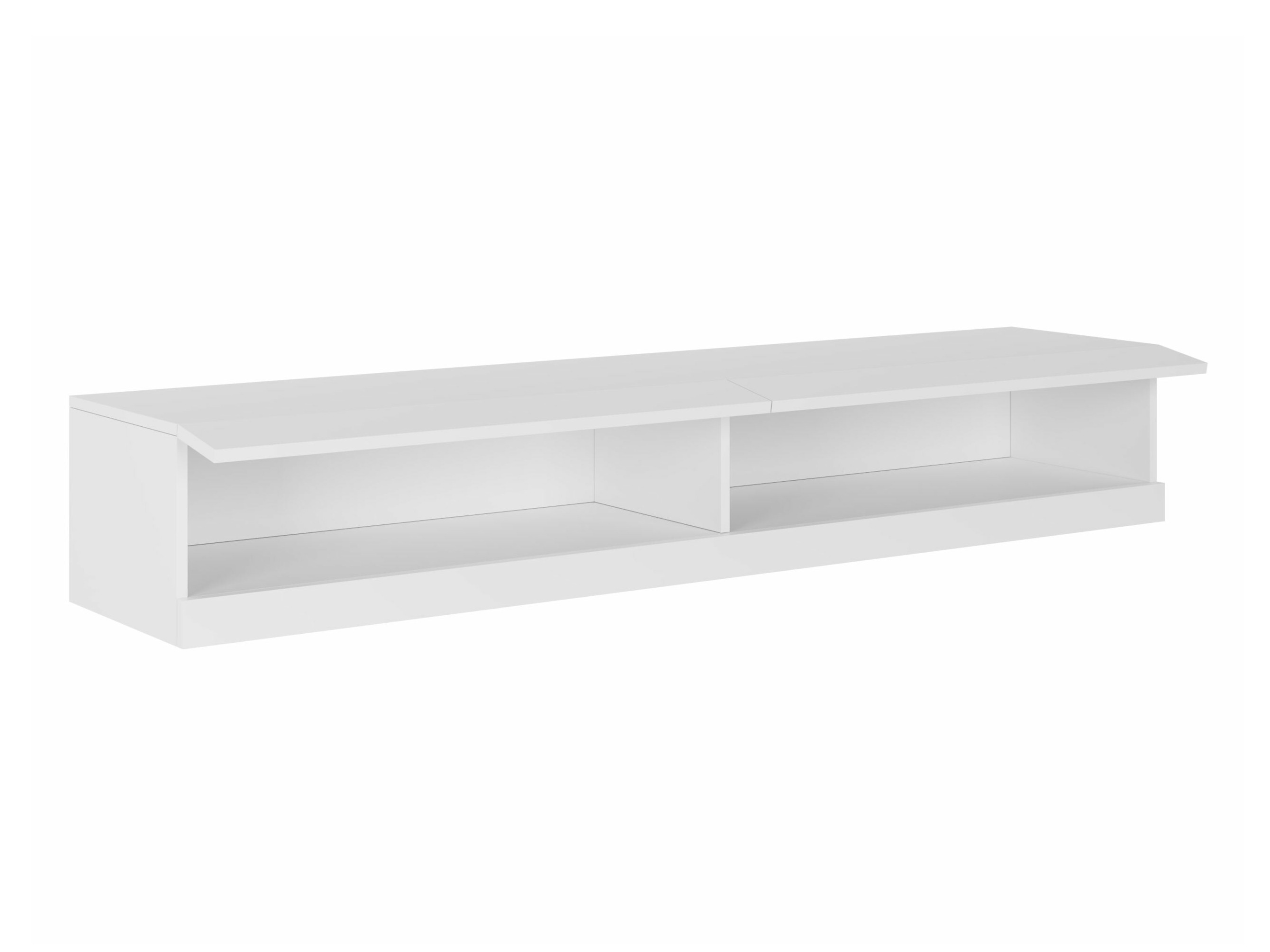 TV komoda Vilrin (Crno + Sjajno crna)