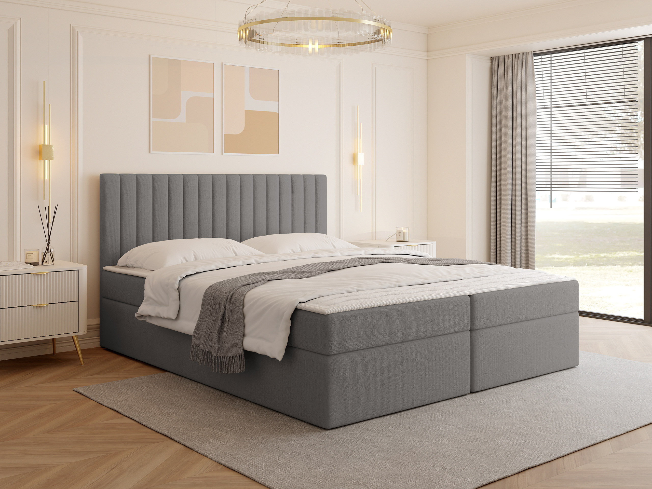 Boxspring krevet Comfivo Apis I (Manila 16)
