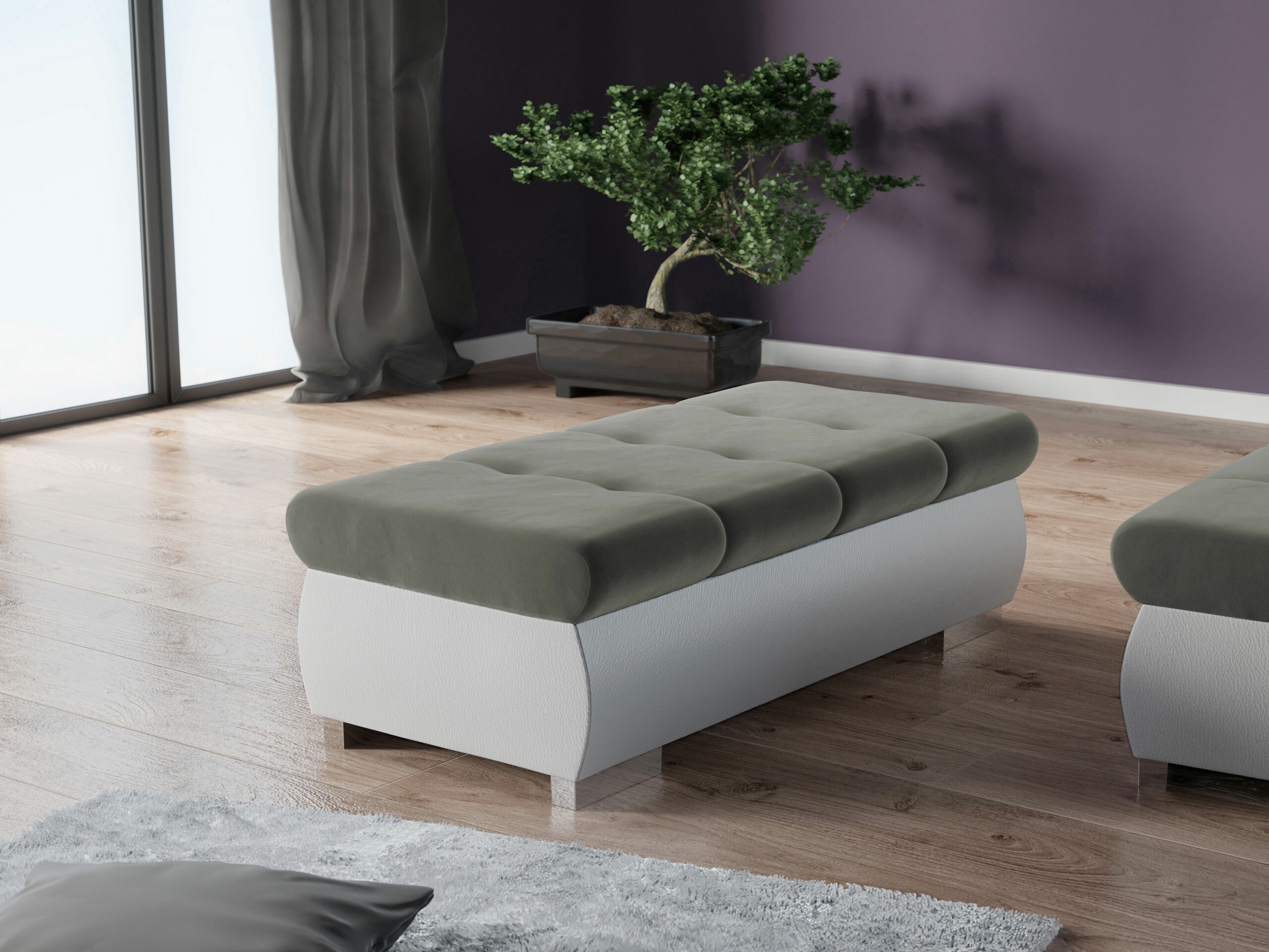 Tapacirana klupa Comfivo Nitor I (Soft 017 + Magic Velvet 2217)