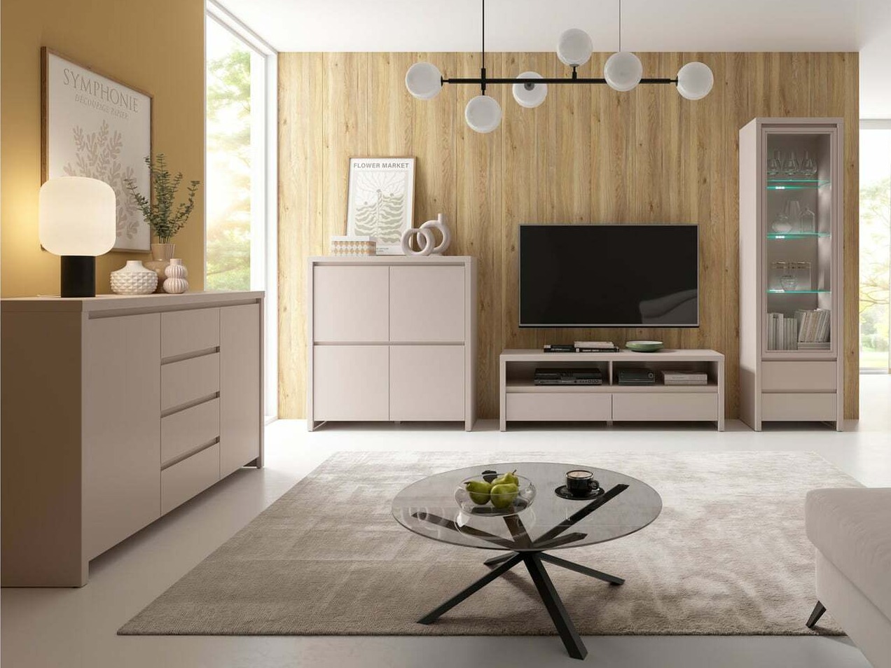 TV komoda Nolroma 128 (Kašmir)