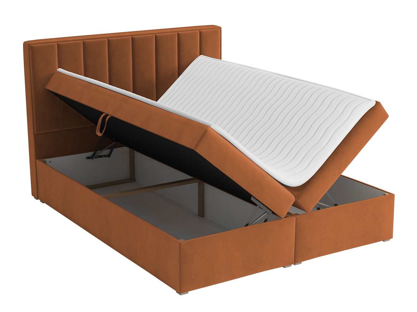Boxspring krevet Pomona 116 (Magic somot 2213)