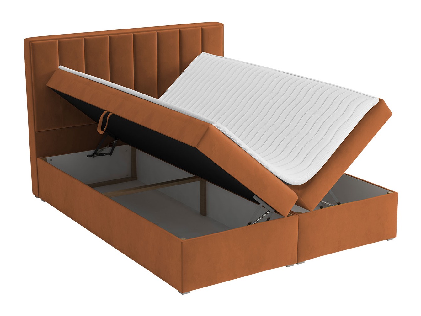 Boxspring krevet Pomona 116 (Magic somot 2216)