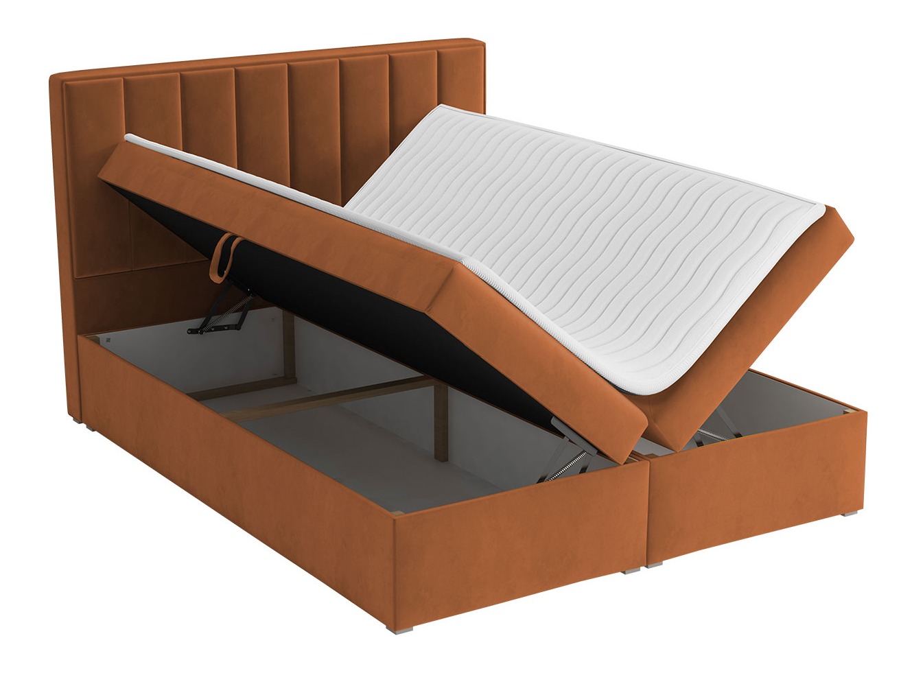 Boxspring krevet Pomona 116 (Magic somot 2225)