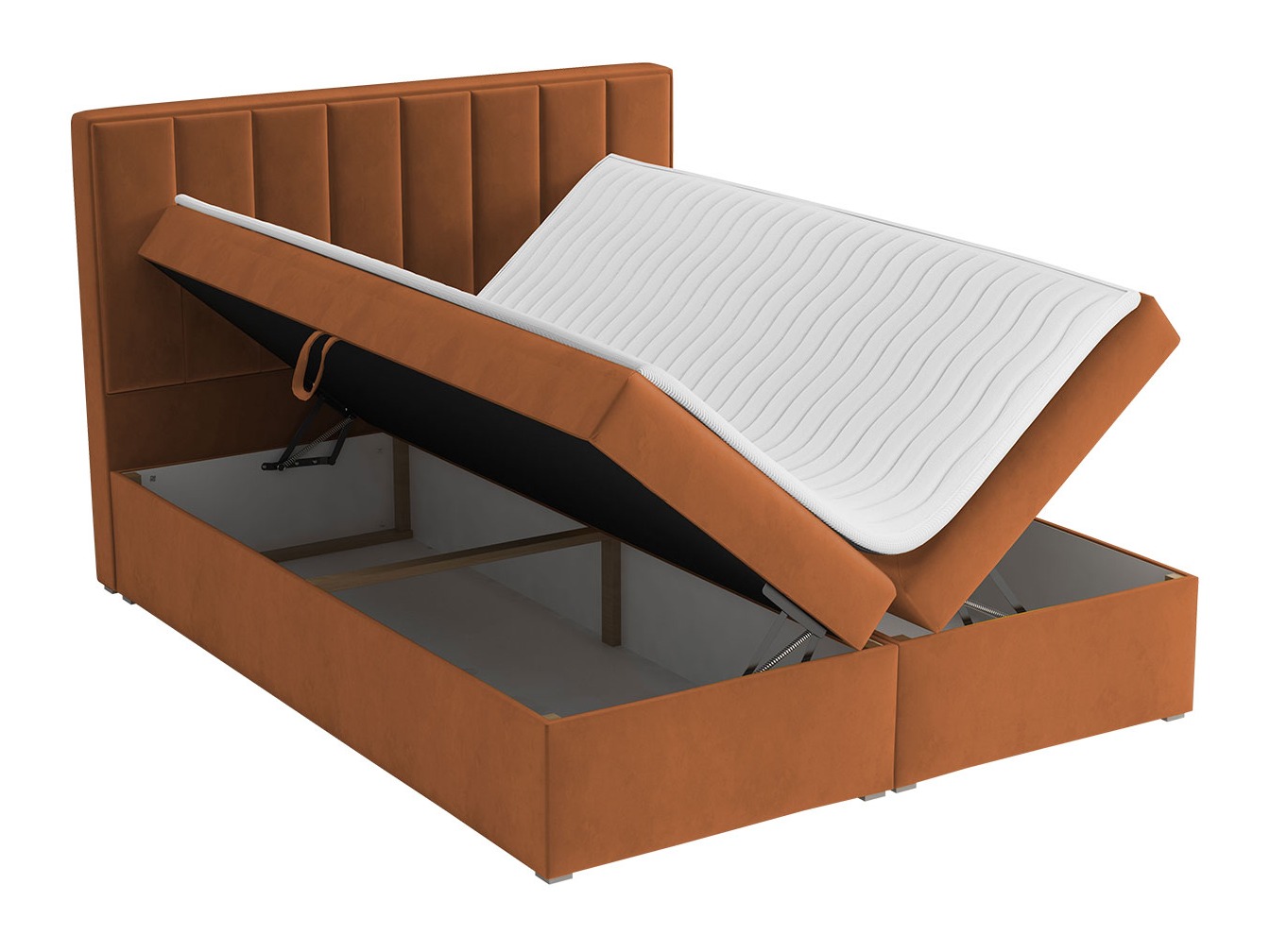Boxspring krevet Pomona 116 (Magic somot 2225)