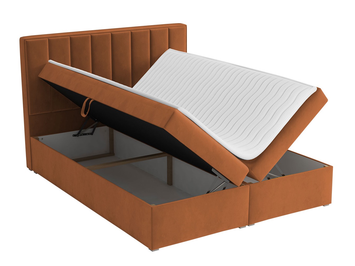 Boxspring krevet Pomona 116 (Magic somot 2258)