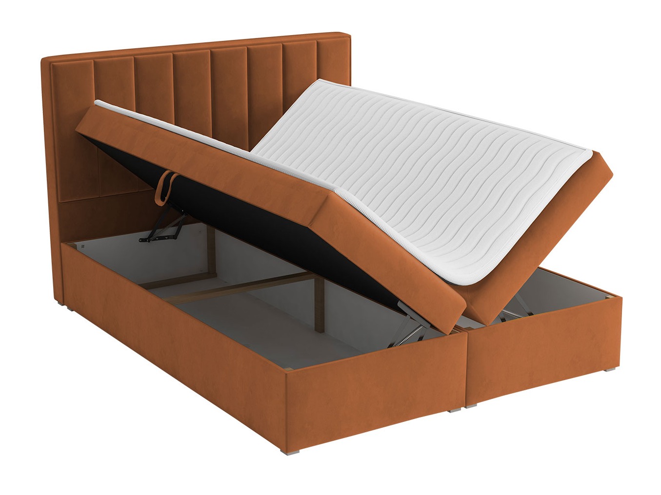 Boxspring krevet Pomona 116 (Magic somot 2258)