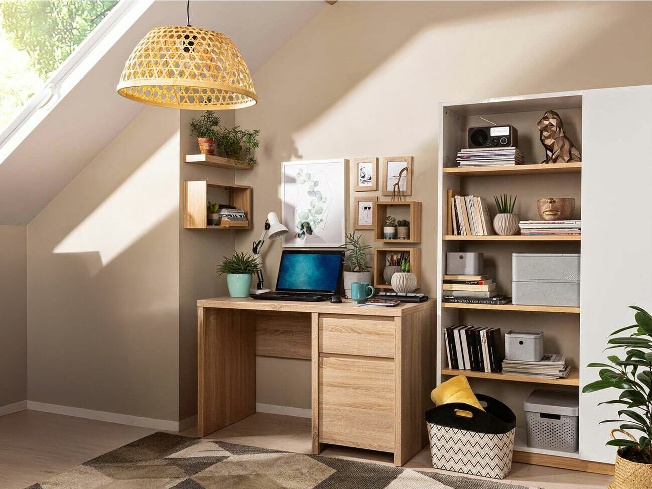 Kancelarijski sto Nolroma 100 (Sonoma hrast)