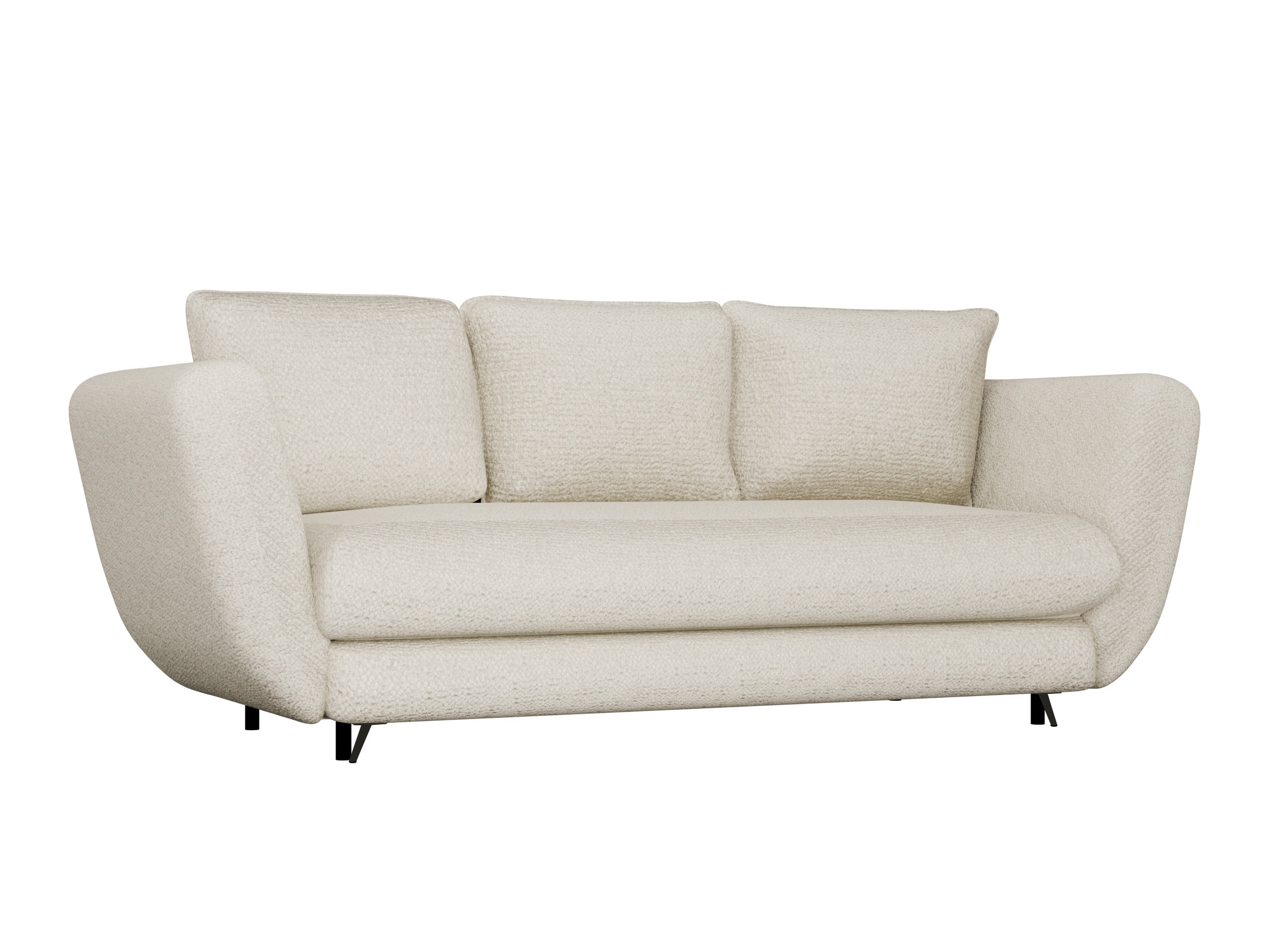 Sofa na razvlačenje Mandeville 354 (Crno)