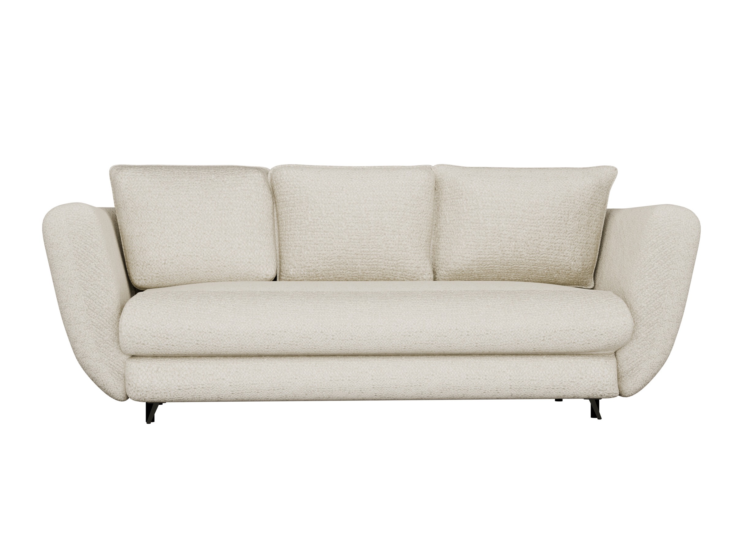 Sofa na razvlačenje Mandeville 354 (Crno)