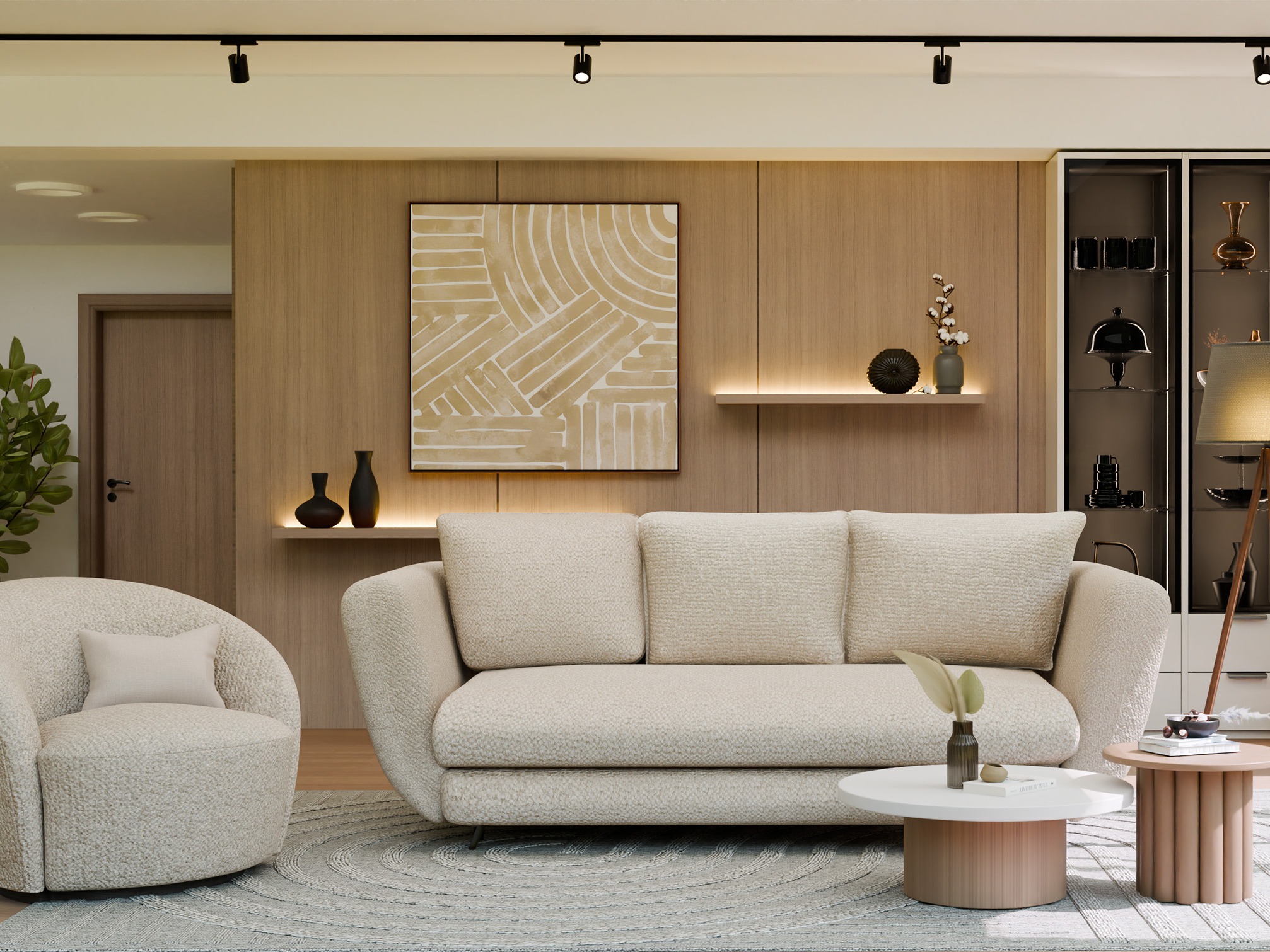 Sofa na razvlačenje Mandeville 354 (Crno)