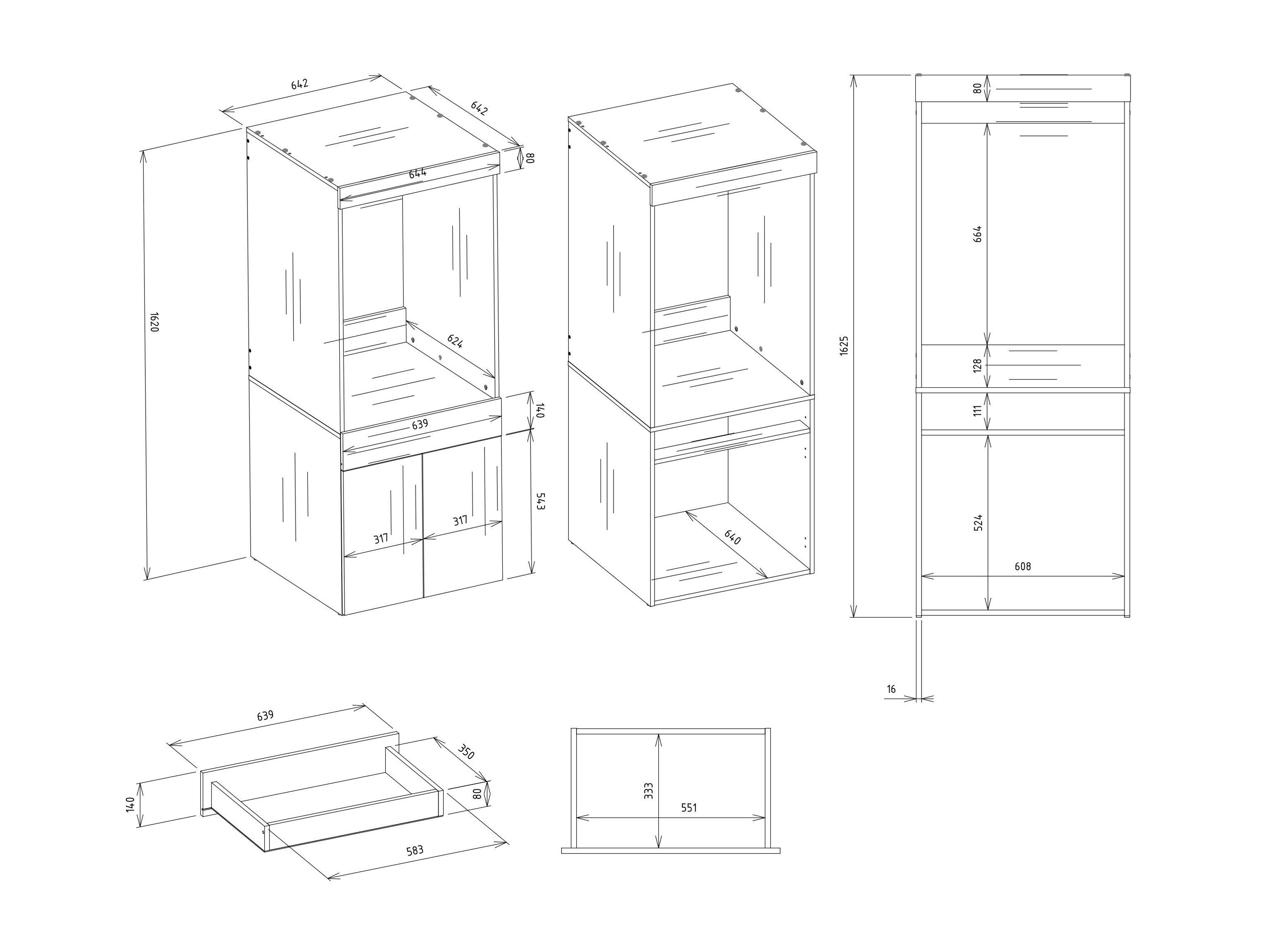 Polica za kupatilo Mandeville 355