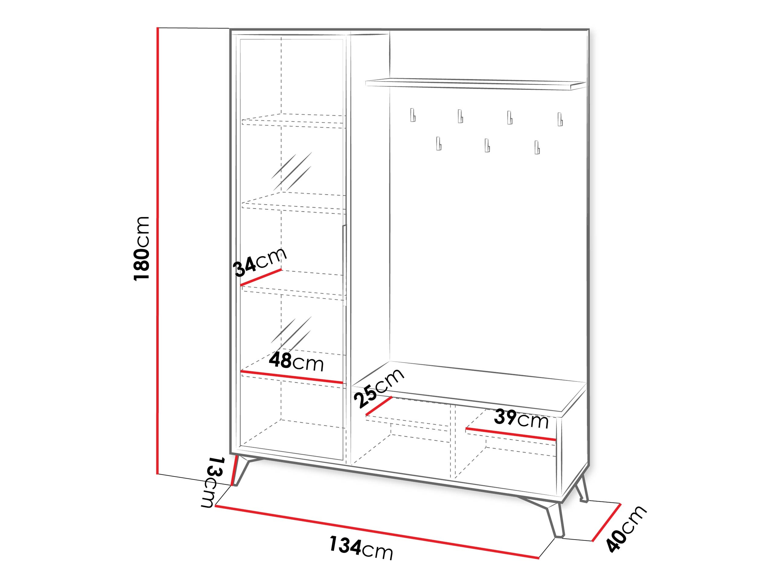 Set za hodnik Comfivo Citrus