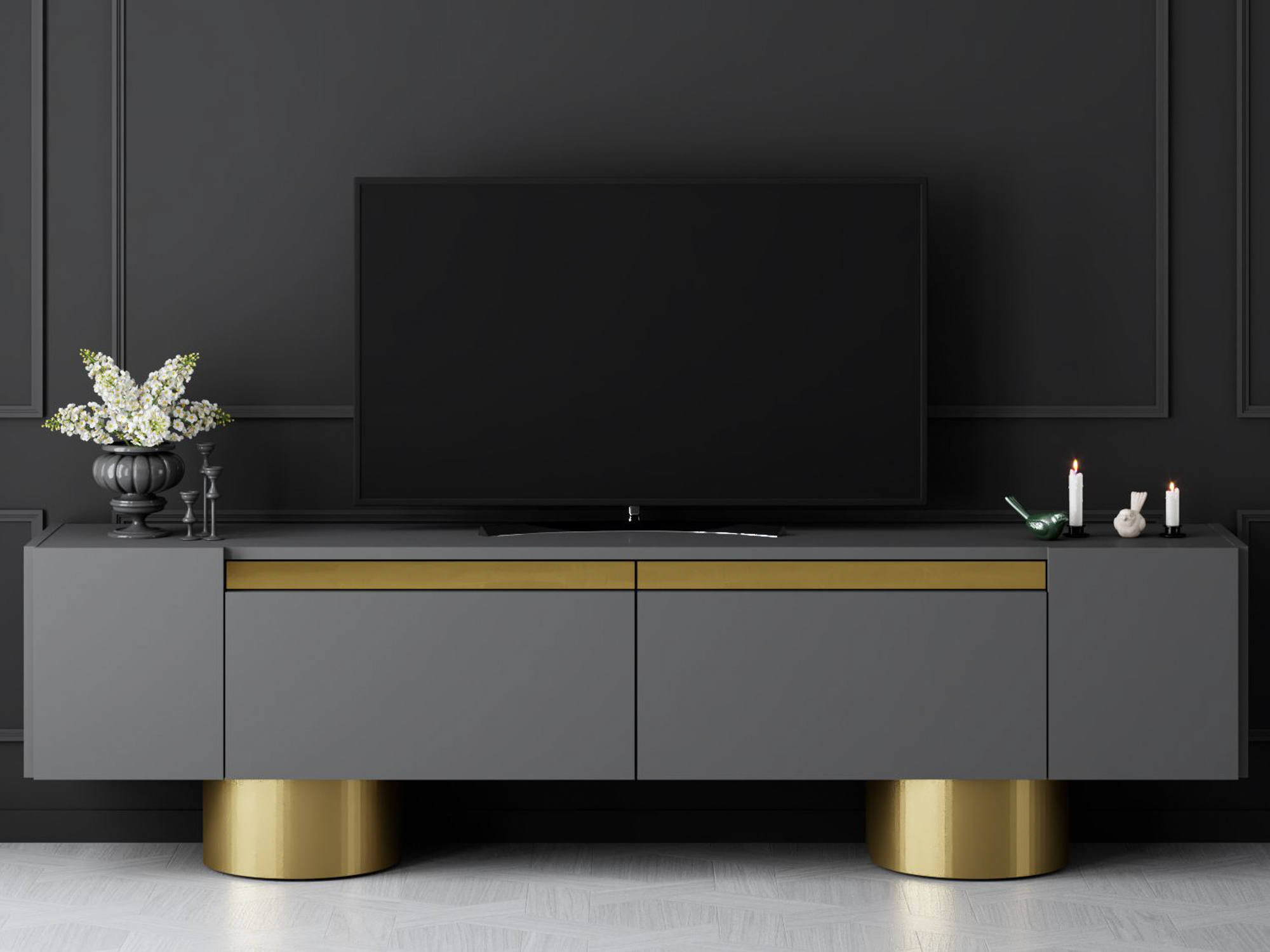 TV komoda Kailua 2669 (Antracit)