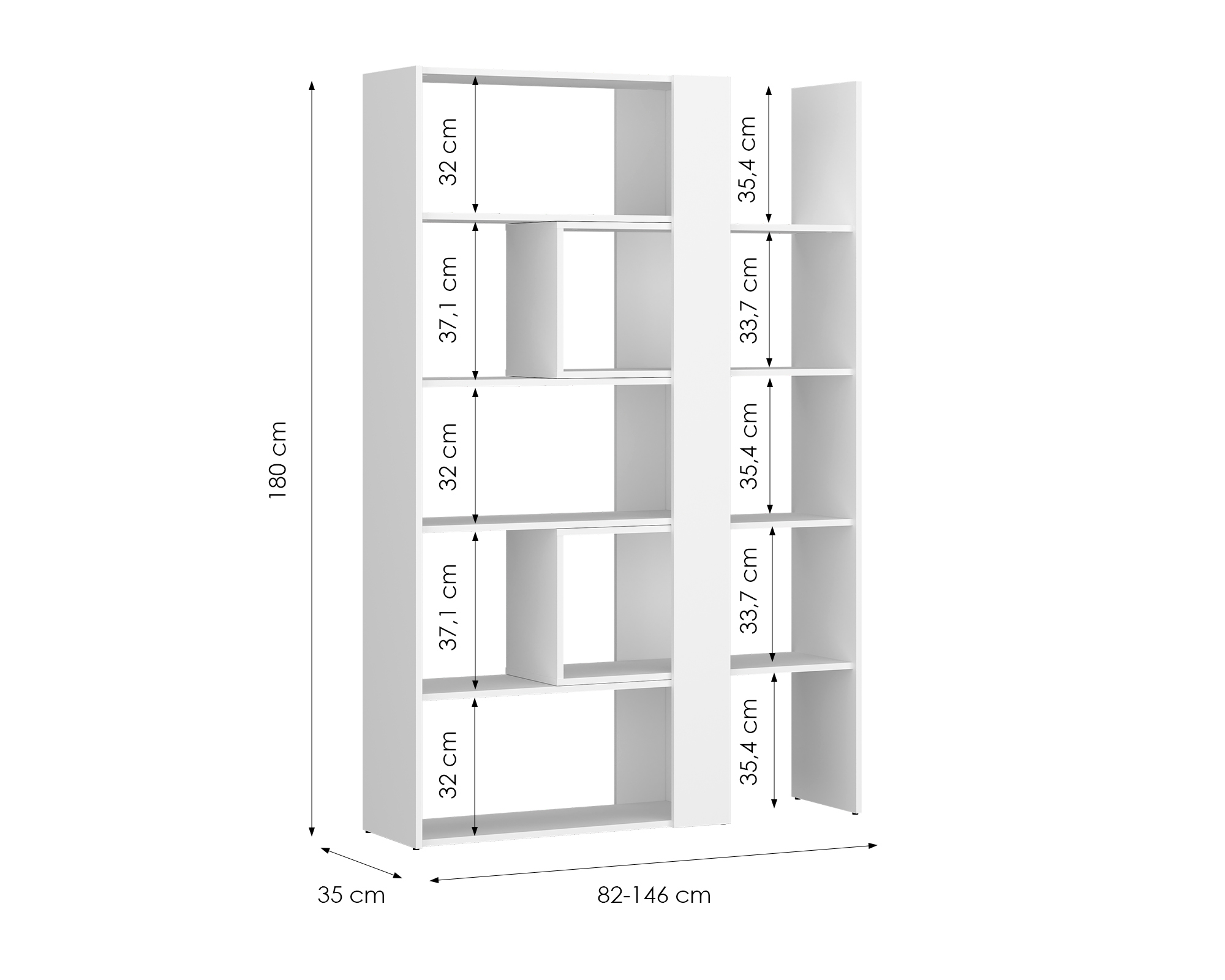 Polica Ontario 145 (Hrast)