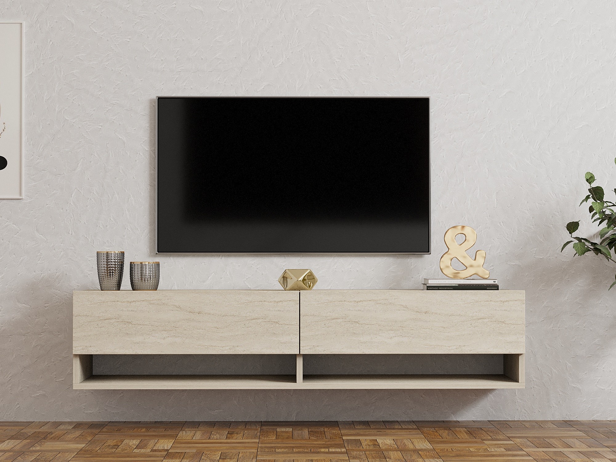 TV komoda Kailua 2690 (Svetlo Travertine)