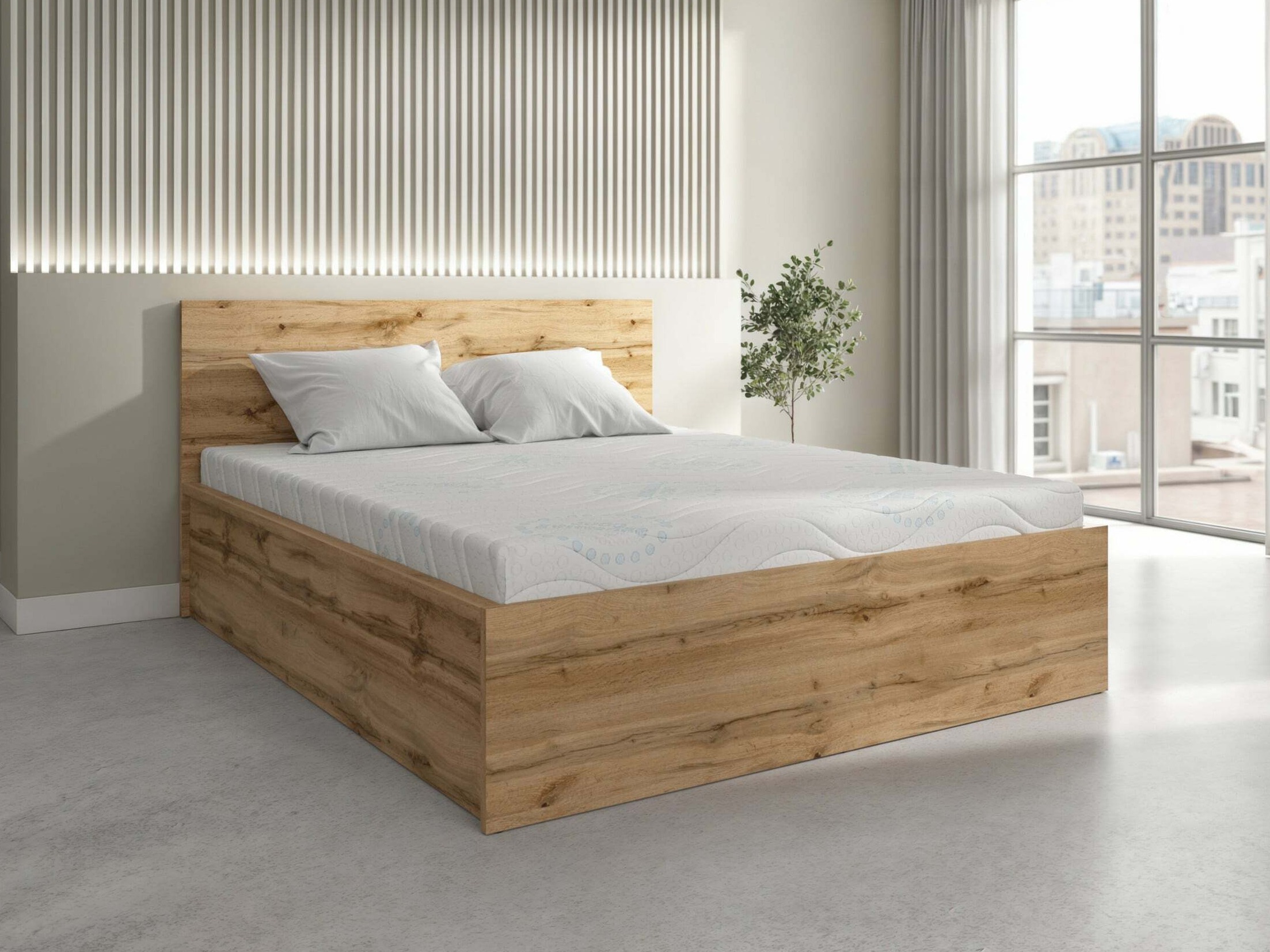 Krevet Livevaro 126 (Hrast Votan)