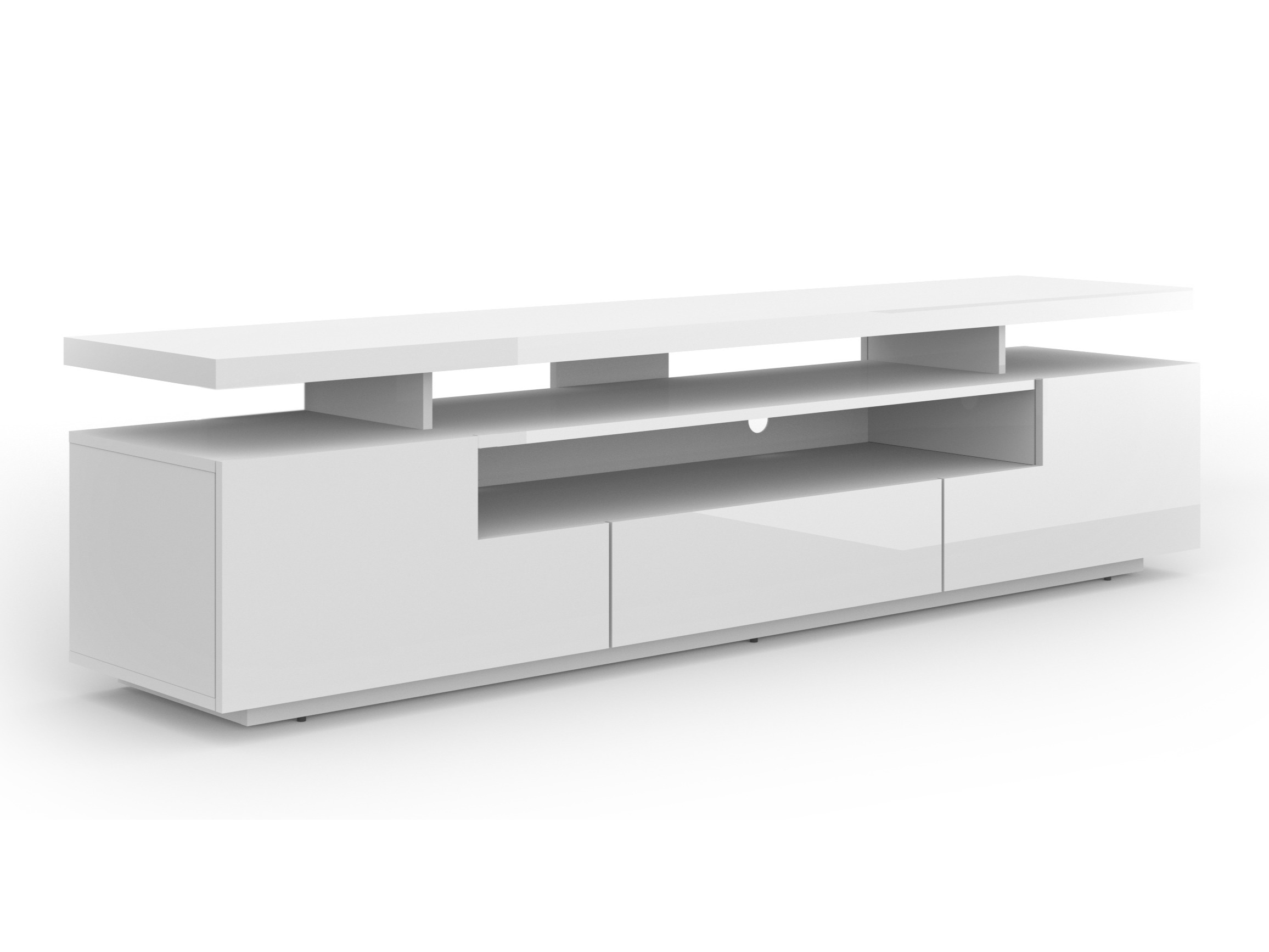 TV komoda Buffalo 175 (Sjajno belo)