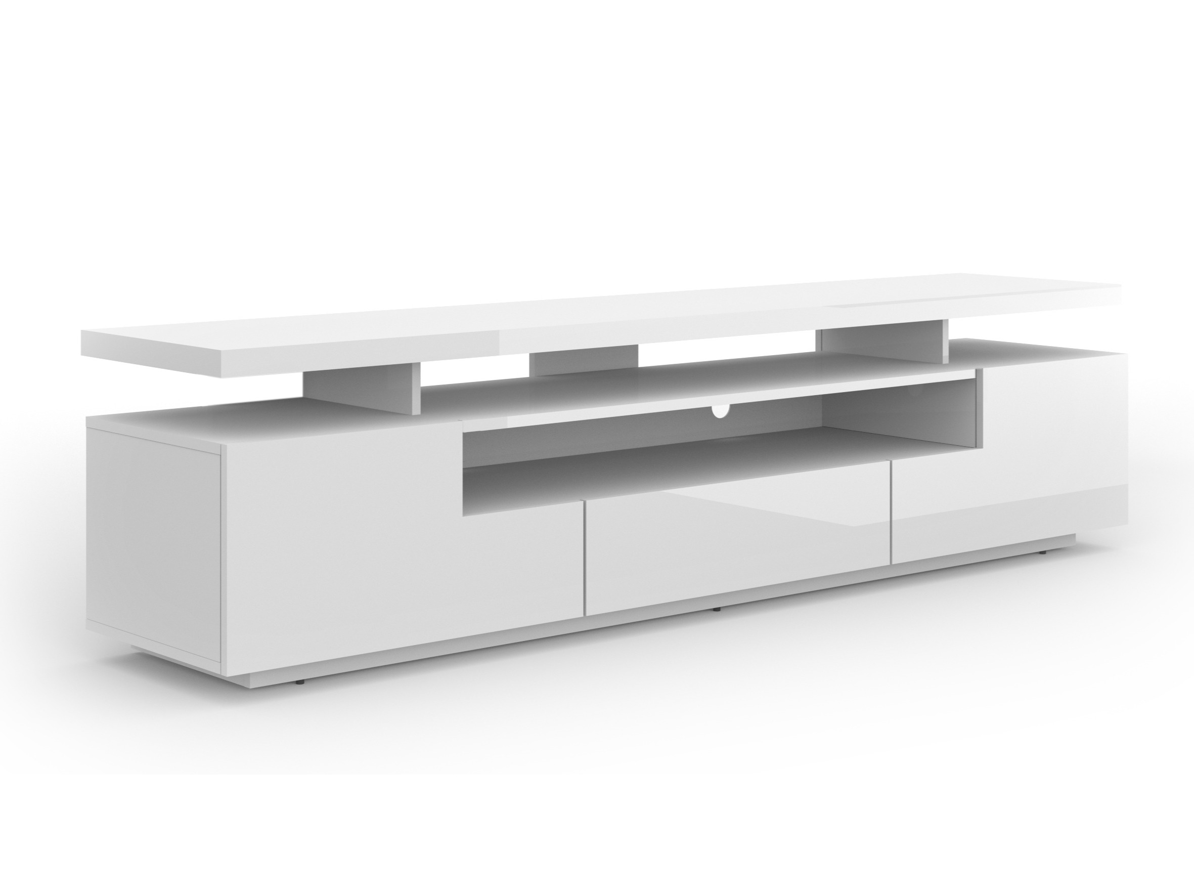 TV komoda Buffalo 175 (Sjajno belo)