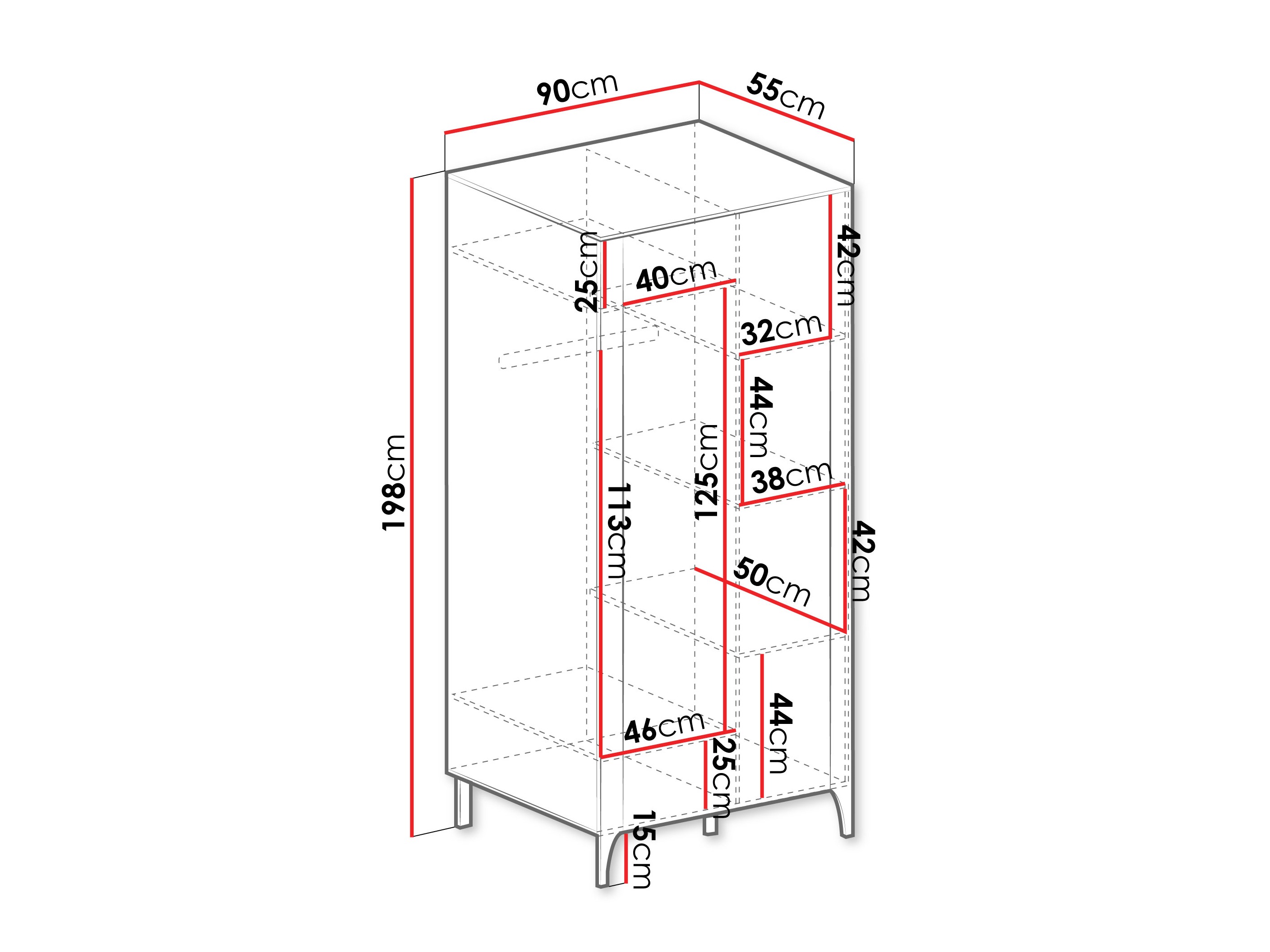 Ormar Mavtoru 106 (Crno)