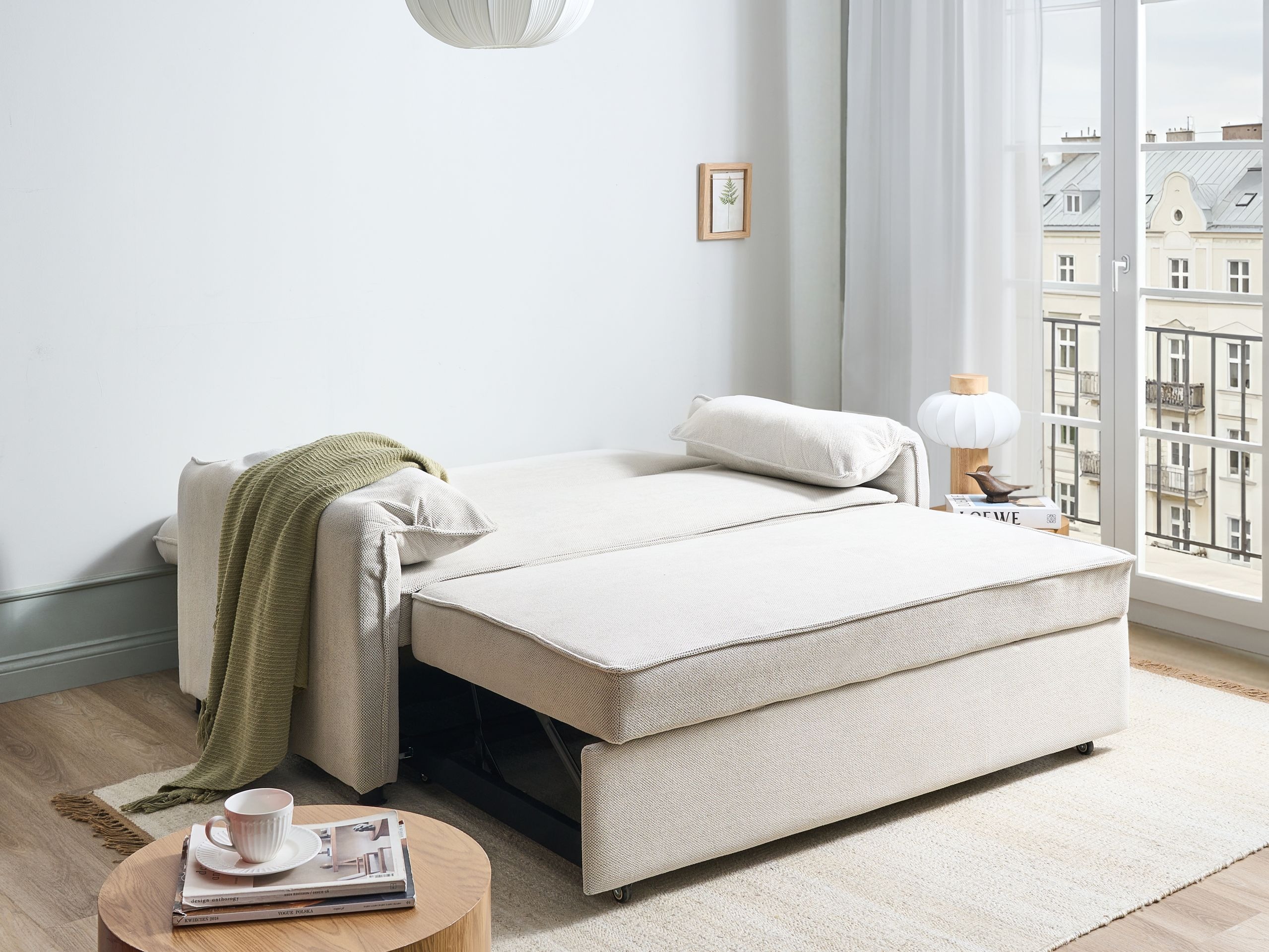Sofa na razvlačenje Berwyn 2908 (Belo)